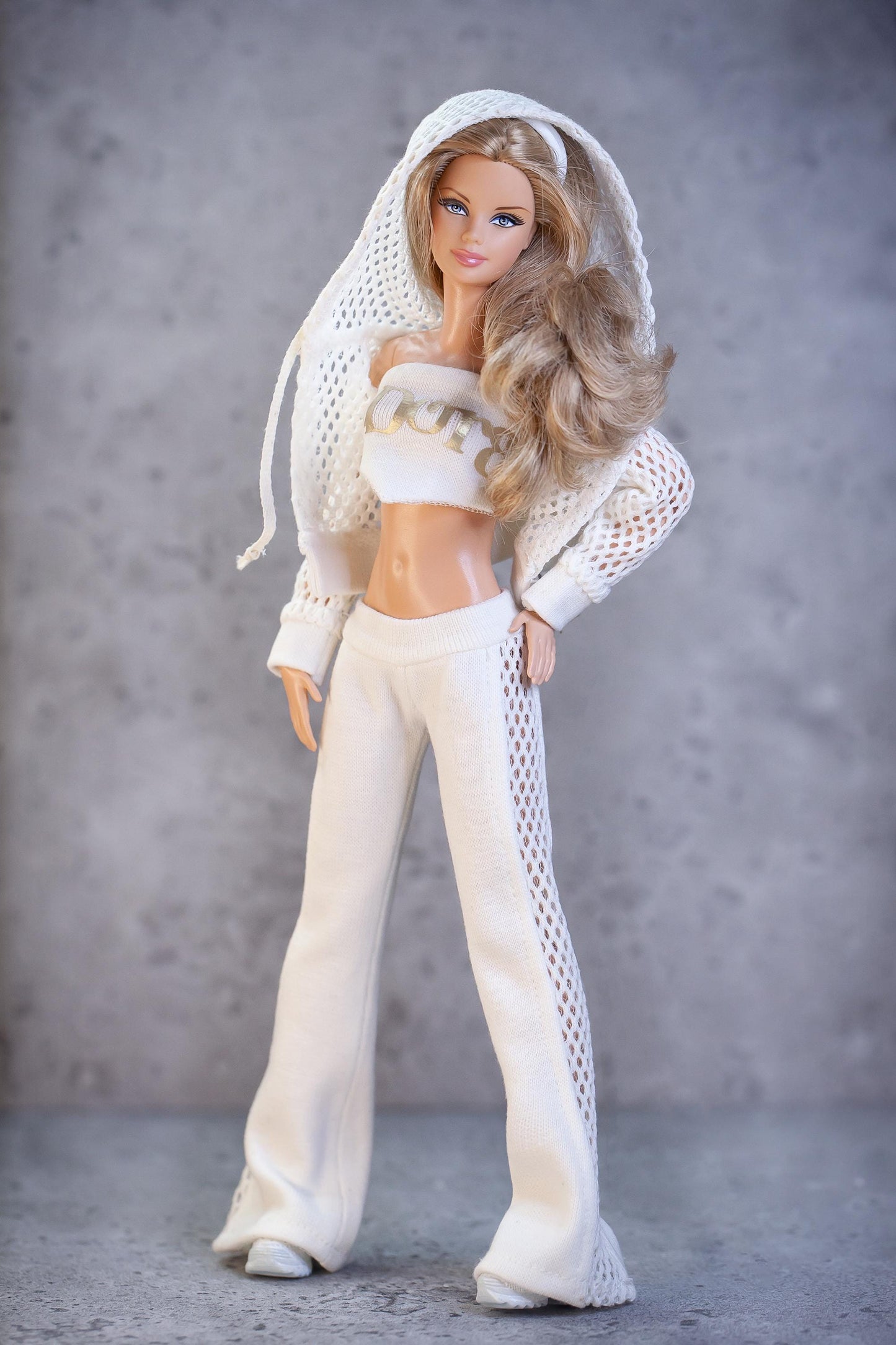 PDF Digital Pattern jogging suit, sweatshirt, trousers for BB MTM dolls. Video tutorial.