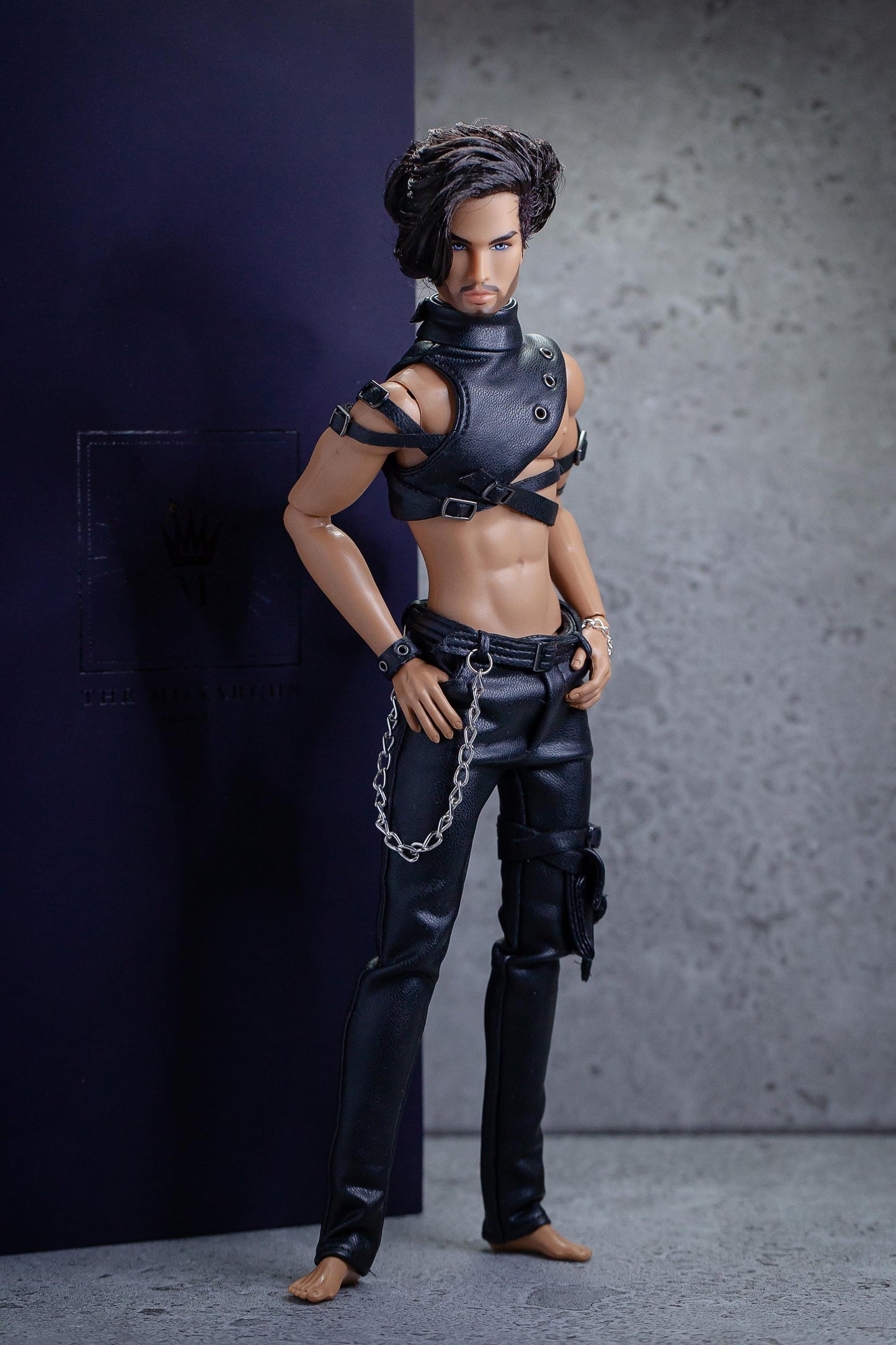 PDF Digital Pattern leather pants for male FR HOMME Monarch doll Integrity toys.