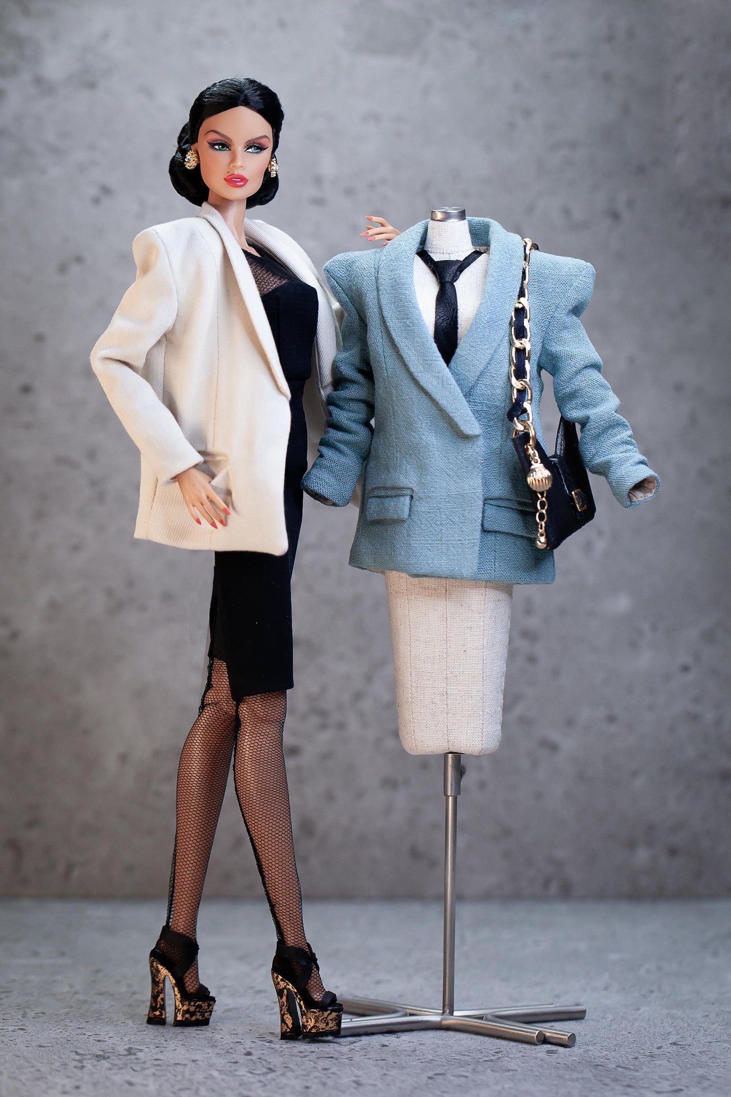 PDF Digital Pattern oversize blazer Fashion Royalty Nu Face Poppy Parker BBMTM dolls Integrity toys. + VIDEO
