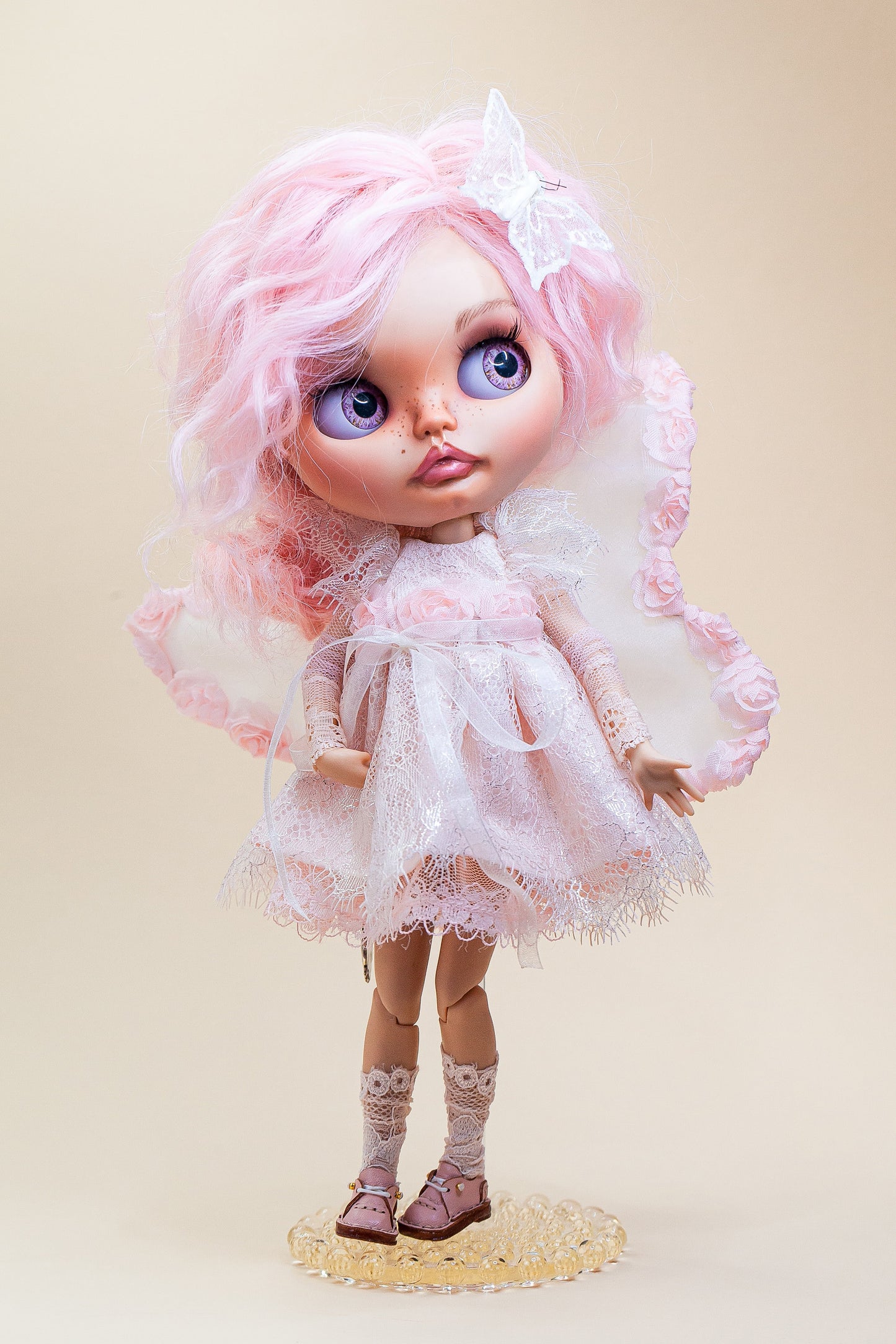 PDF Digital Pattern fairy wings for 30 cm 12 inch BB, Blythe dolls. Tik Tok Youtube VIDEO.