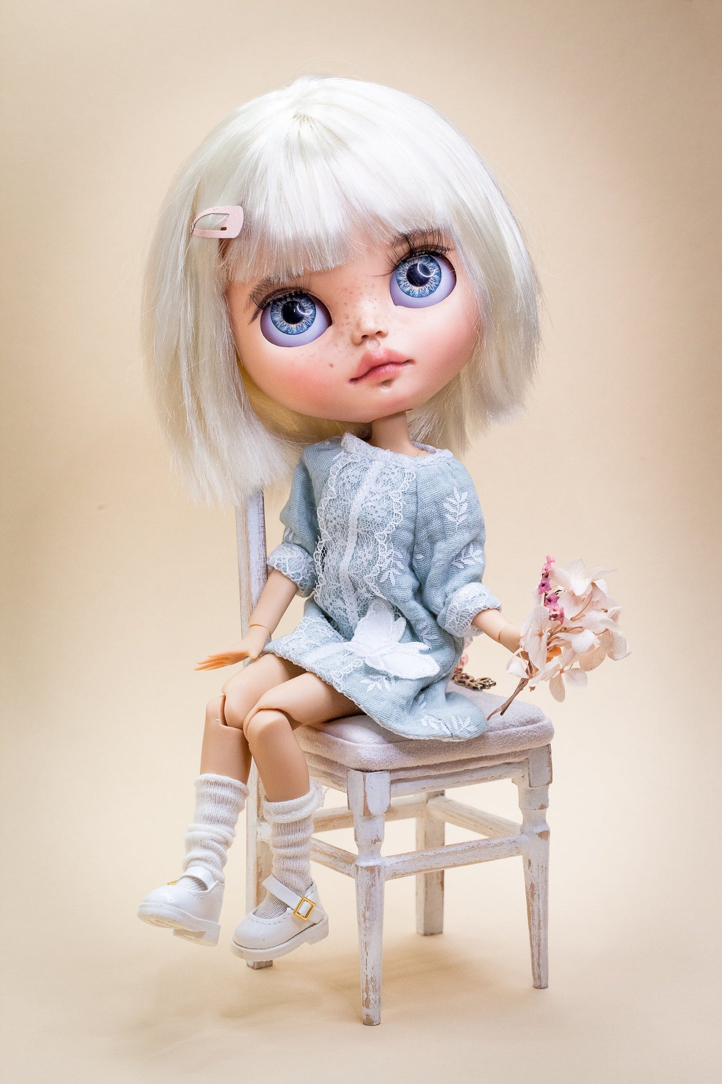 PDF Digital Pattern Mullet dress for Blythe 1:6 doll. YouTube VIDEO.