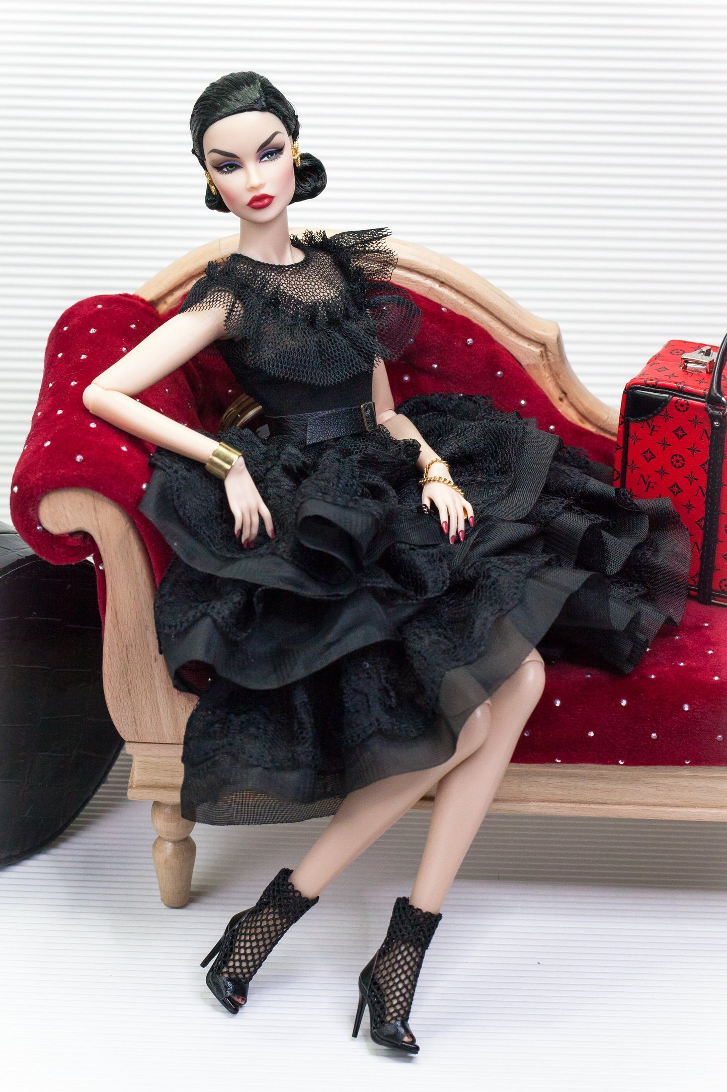 Poppy Parker Doll Dress Fashion Royalty Nu Face Integrity toys Outfit