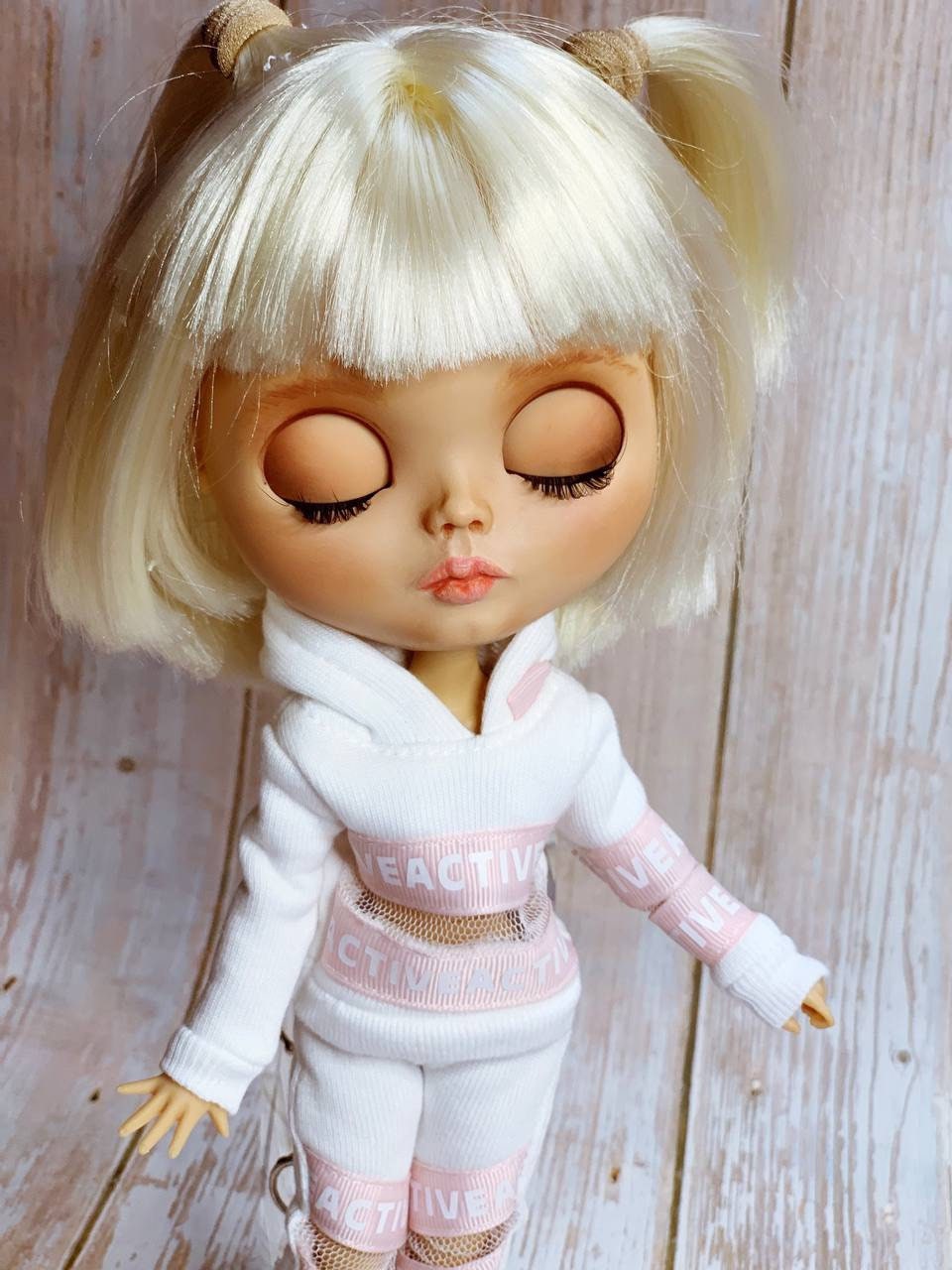 Blythe Outfit: Hooded Sweatshirt, Sweatpants, and Jogging Suit. Doll Clothes for 1/6 Dolls