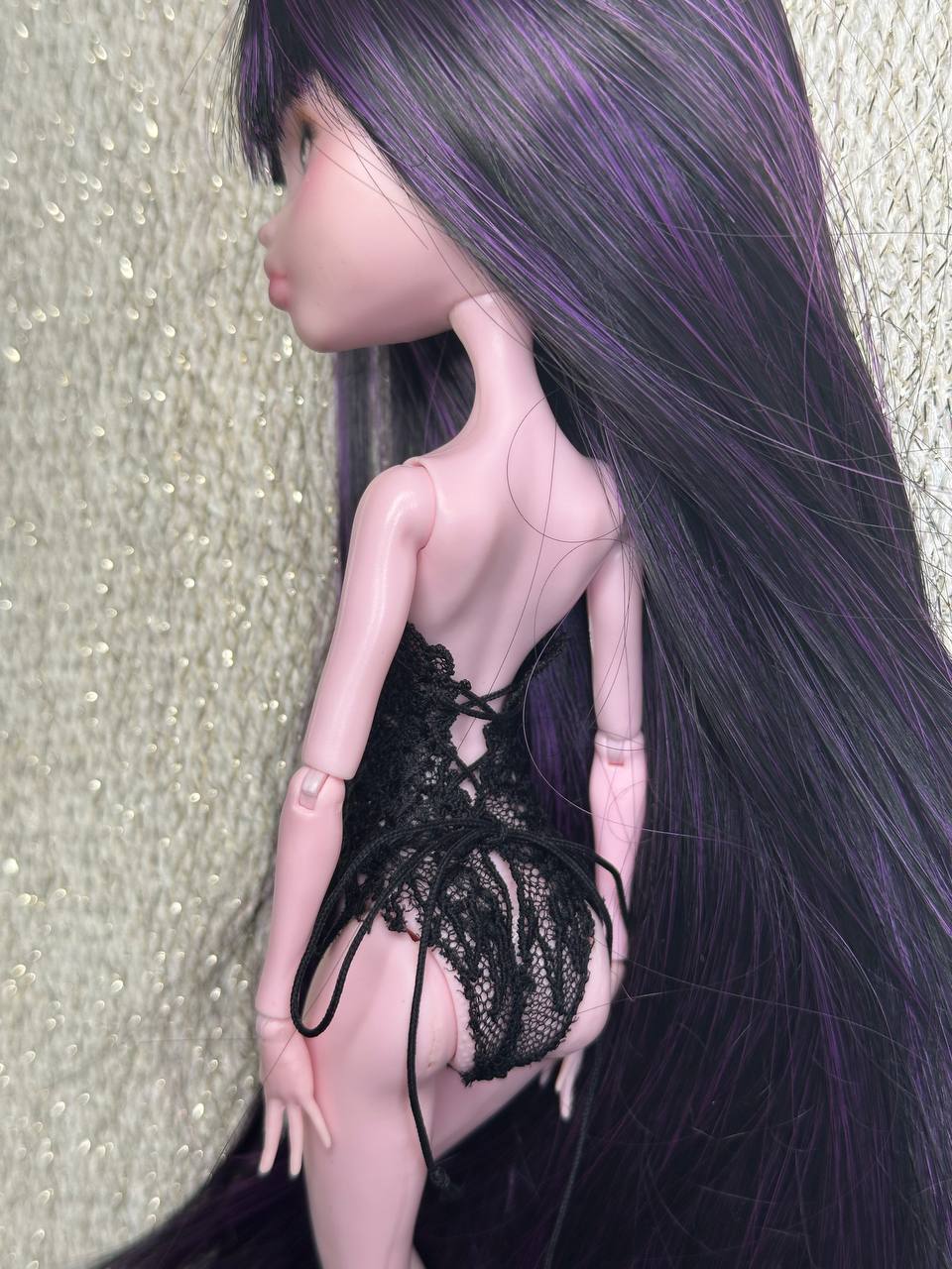Edler Body für Monster DOLL G1 basic + adult Puppen. Gestickte Corsage. Body Lingerie Corset (Kopie)