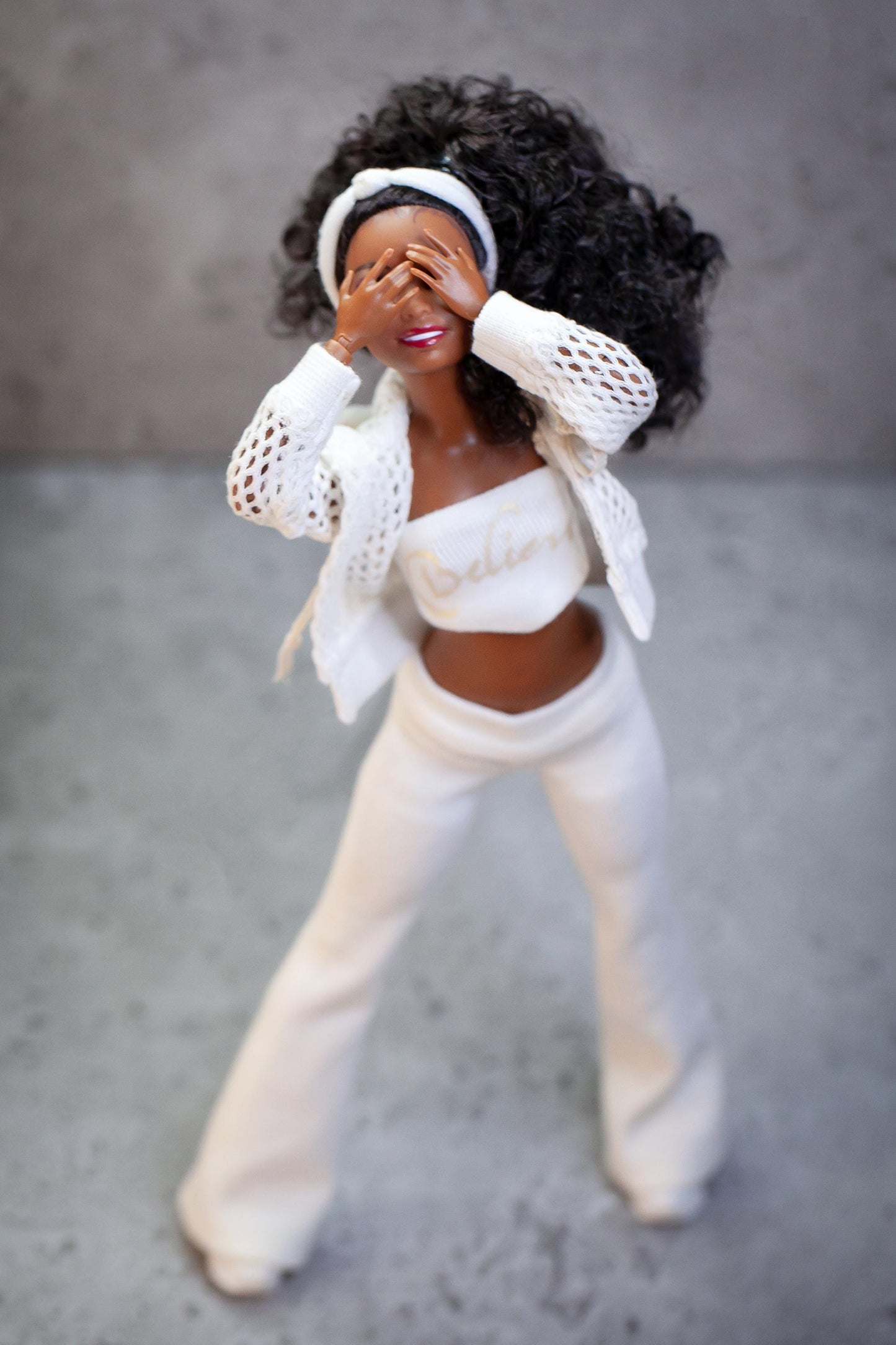PDF Digital Pattern jogging suit, sweatshirt, trousers for BB Petite (little) dolls. Video tutorial.