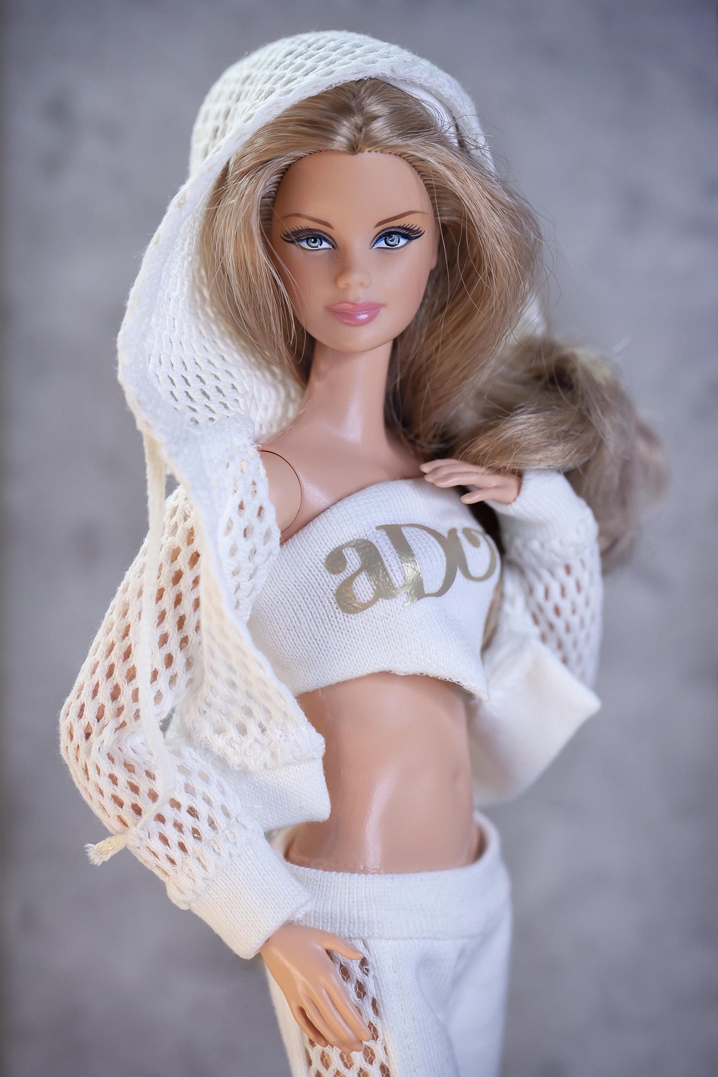 PDF Digital Pattern jogging suit, sweatshirt, trousers for BB MTM dolls. Video tutorial.