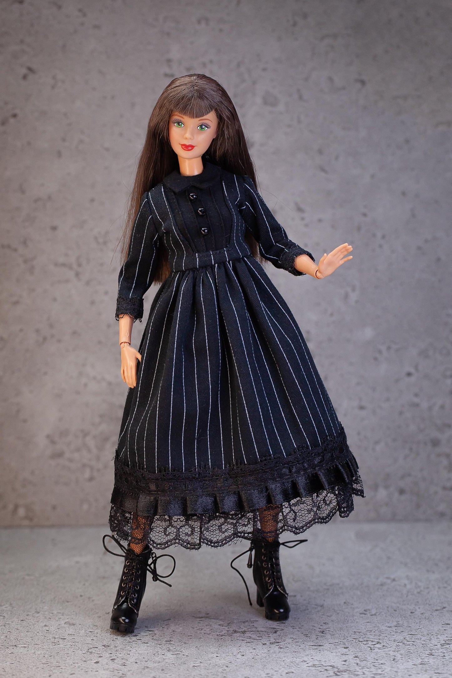 PDF Digital Pattern victorian dress for BB and Blythe dolls. Tik Tok Youtube VIDEO.