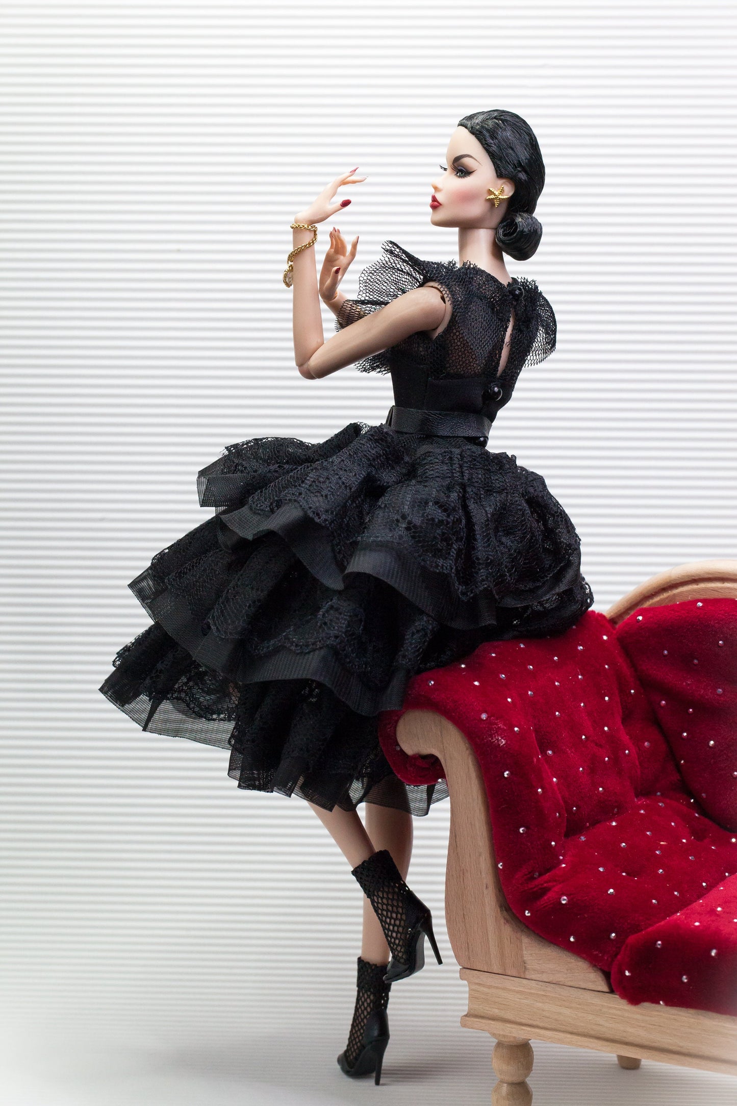 Poppy Parker Doll Dress Fashion Royalty Nu Face Integrity toys Outfit
