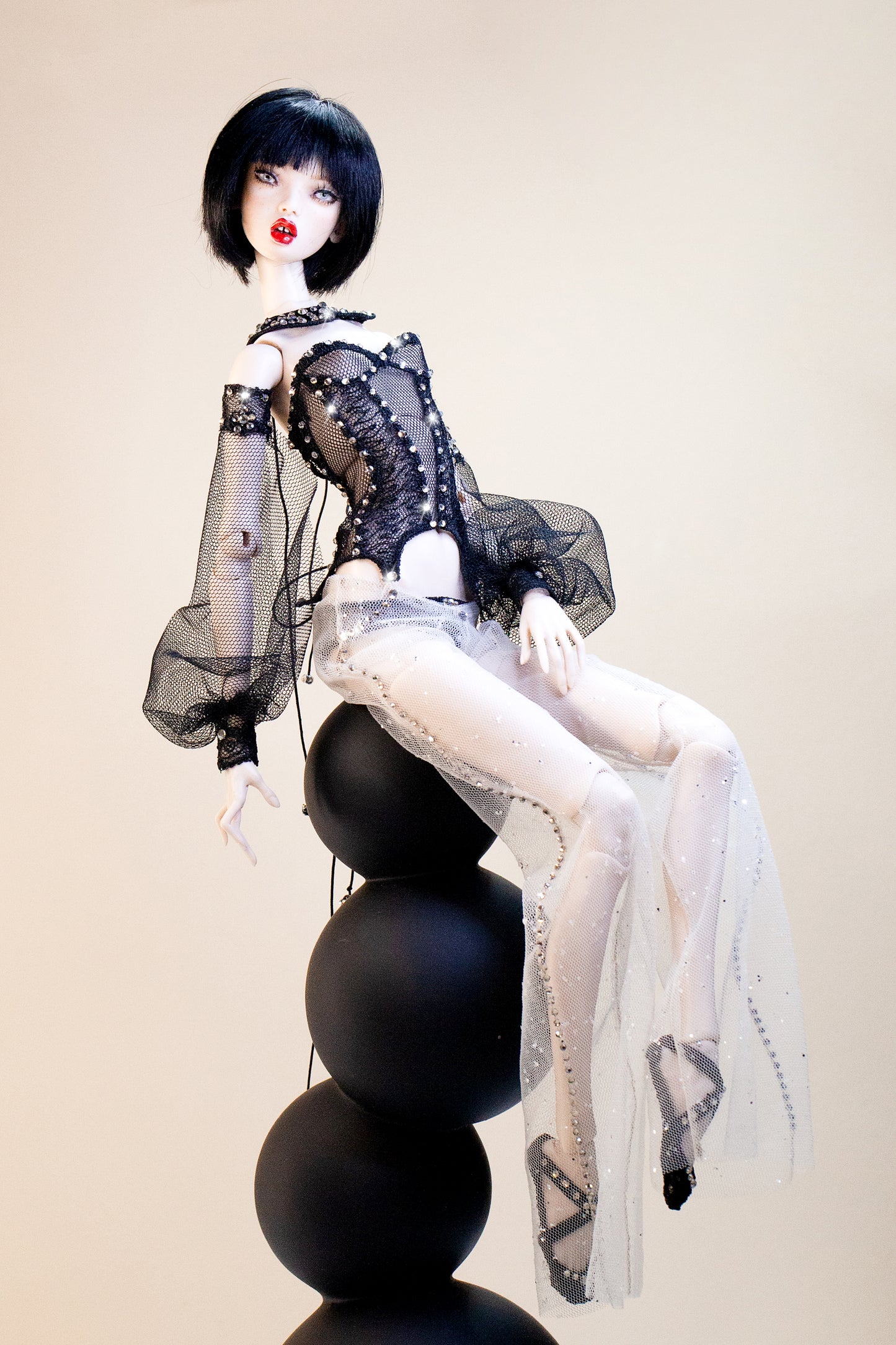 PDF Digital Pattern low waist trousers pantie for Popovy sisters, 1/4 BJD fashion dolls + Video Tutorial