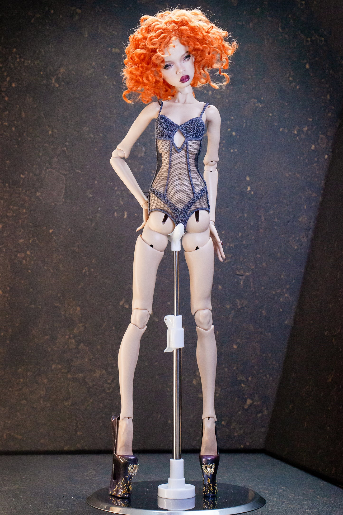 Digital Embroidery – Body suit Corset Lingerie for Popovy sisters dolls Body Type II + IV + Tutorial