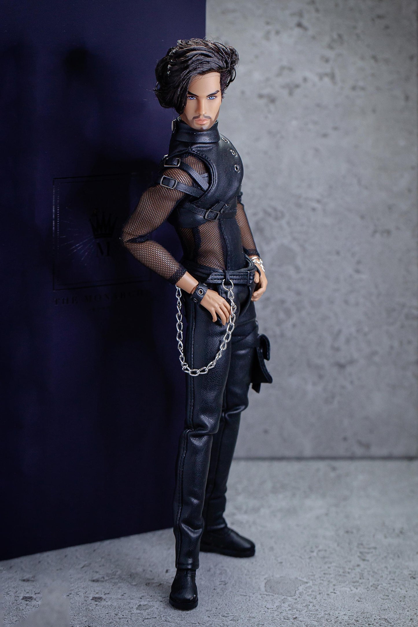 PDF Digital Pattern leather pants for male FR HOMME Monarch doll Integrity toys.