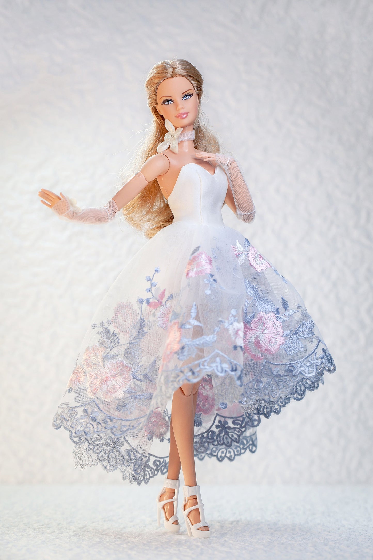 PDF Digital Pattern Cocktail dress for Fashion Royalty, Nu Face, Poppy Parker, BB MTM dolls, Integrity toys.