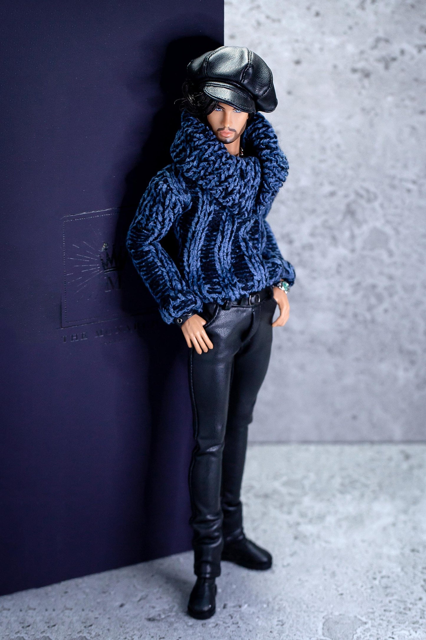 PDF Digital Pattern leather pants for male FR HOMME Monarch doll Integrity toys.