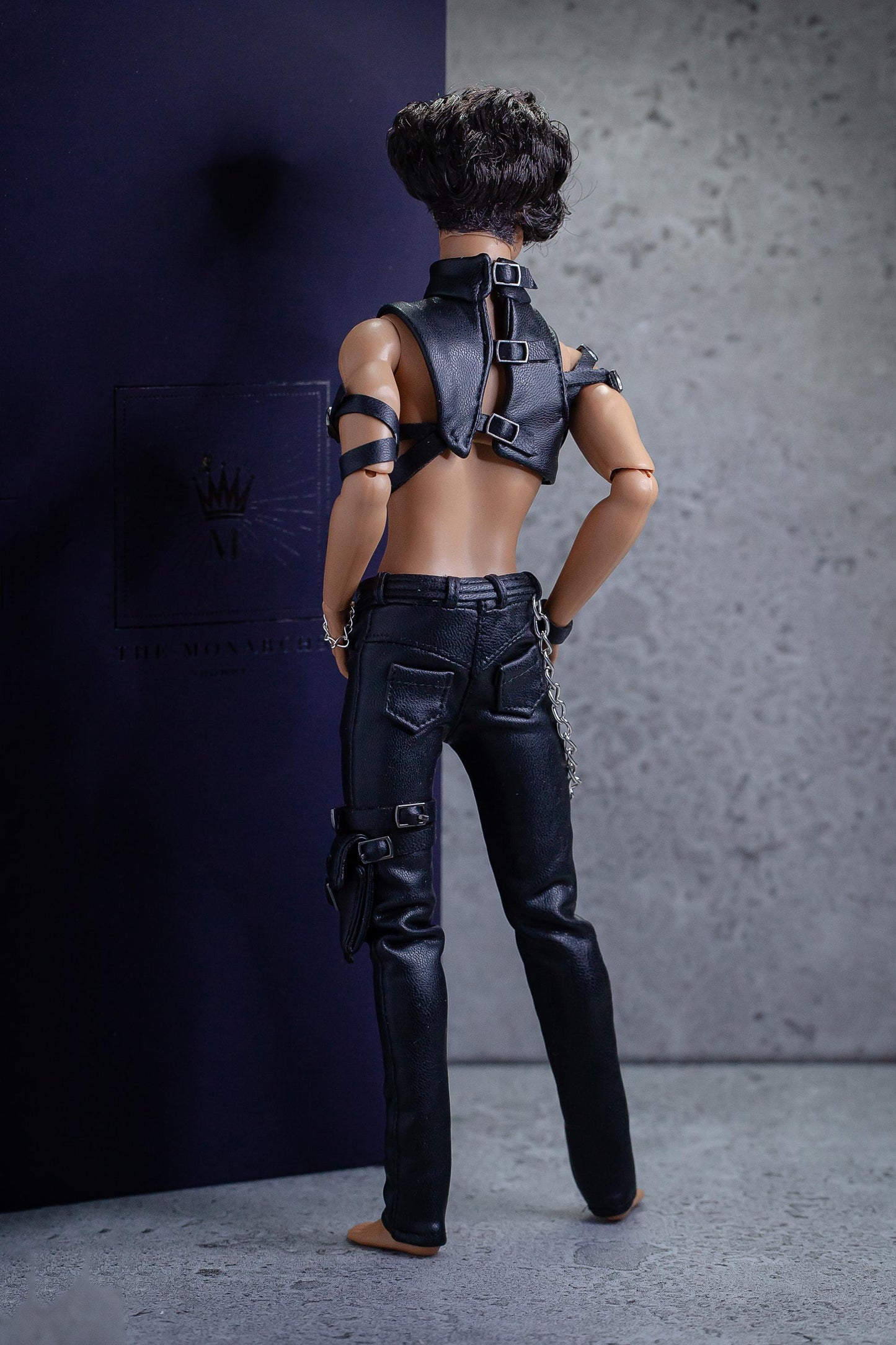 PDF Digital Pattern leather pants for male FR HOMME Monarch doll Integrity toys.