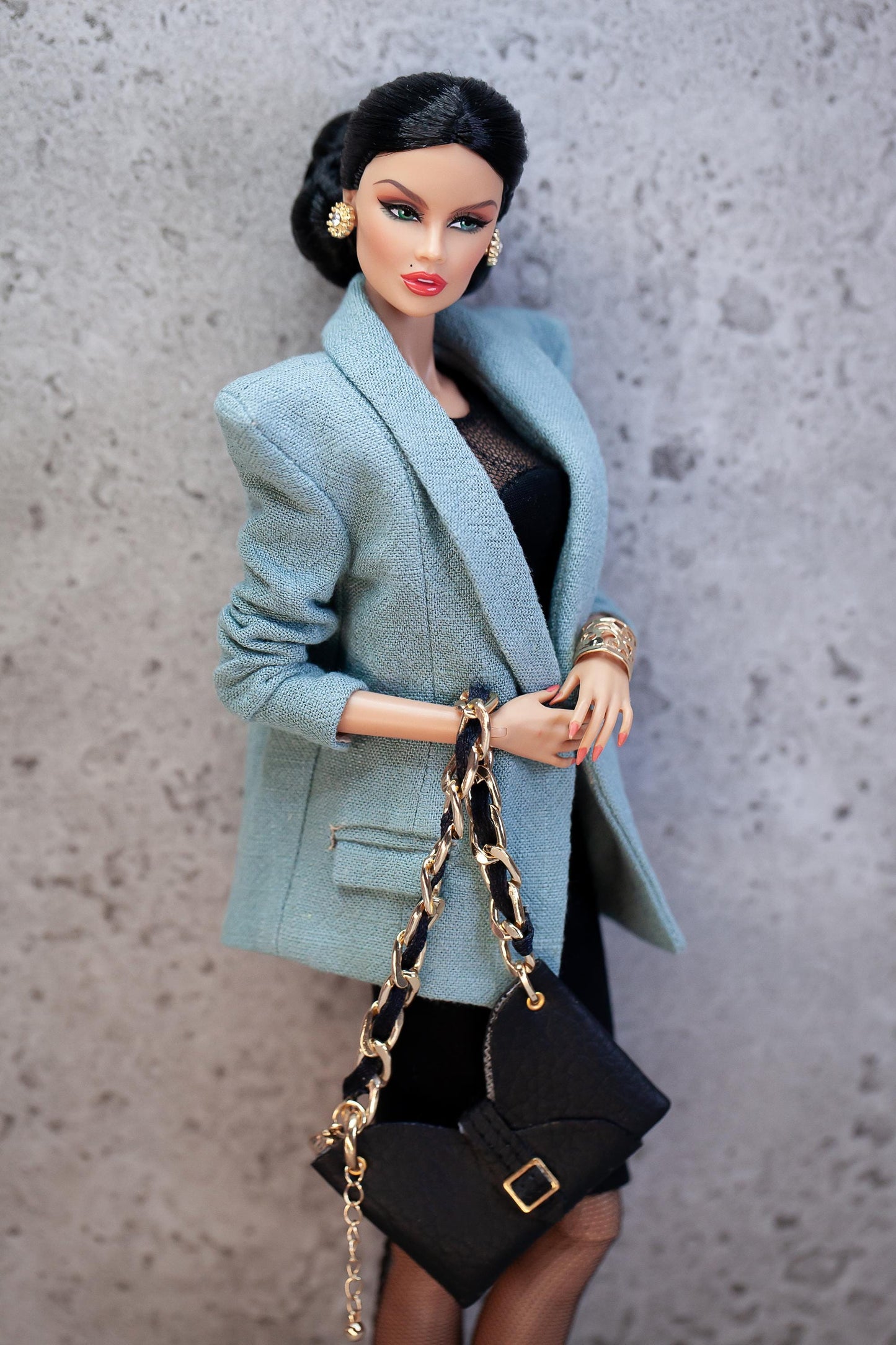 PDF Digital Pattern oversize blazer Fashion Royalty Nu Face Poppy Parker BBMTM dolls Integrity toys. + VIDEO