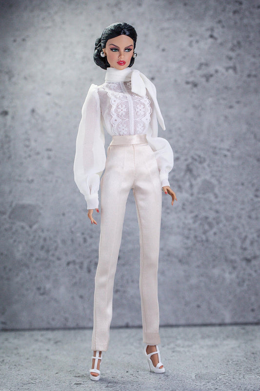 Body Bluse und Hose für Integrity Toys Poppy Parker Fashion Royalty Nu Face dolls