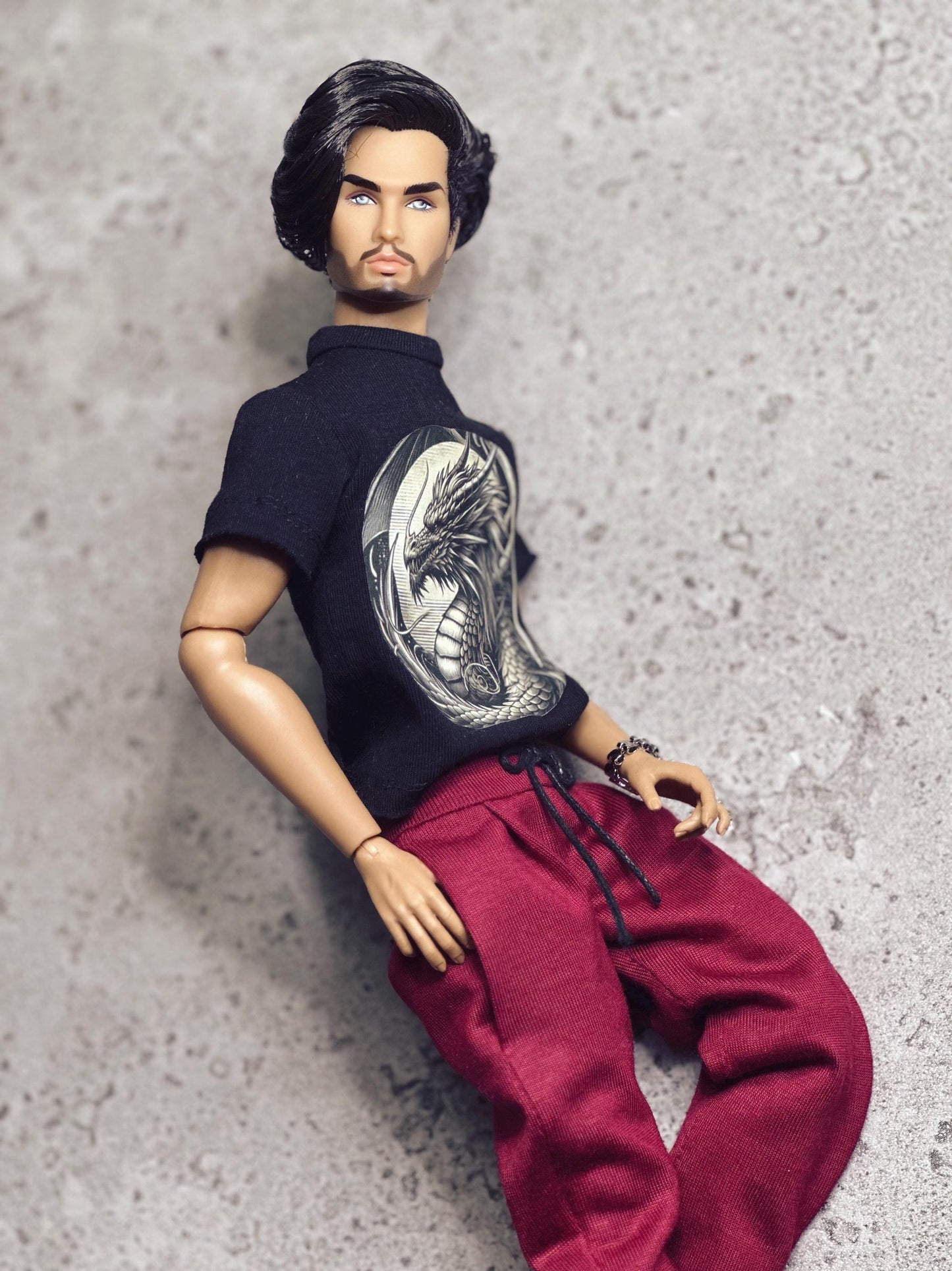 PDF Digital Pattern casual trousers for male FR HOMME dolls Integrity toys. Video tutorial.