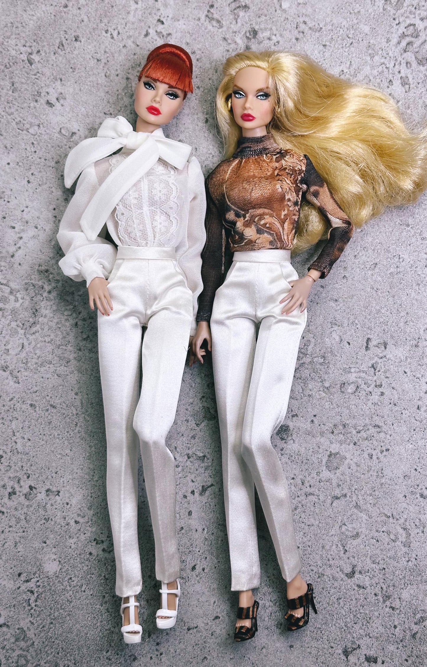 PDF Digital Pattern skinny pants trousers for Poppy Parker dolls Integrity toys +video tutorial