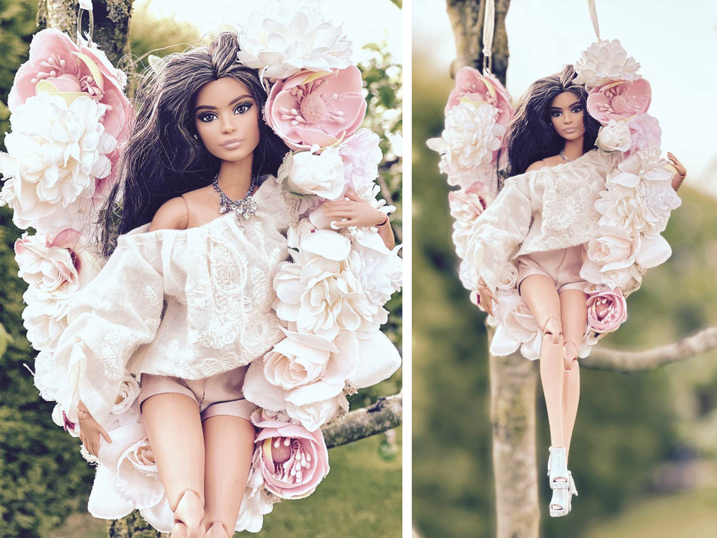 PDF Digital Pattern blouse and shorts for BB &amp; Integrity toys dolls. VIDEO tutorial.