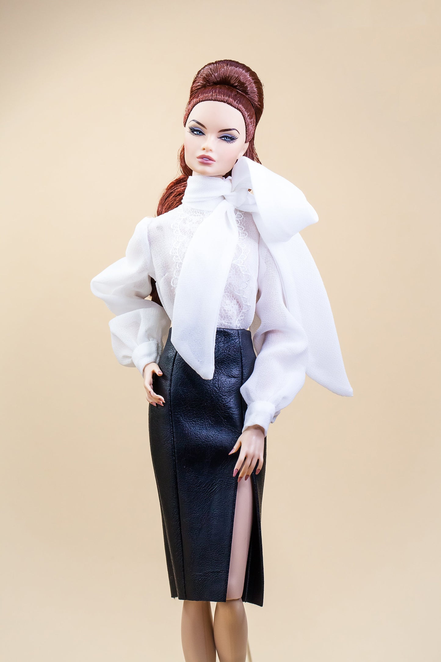 PDF Digital Pattern body blouse for Fashion Royalty Nu Face dolls Integrity toys +video tutorial