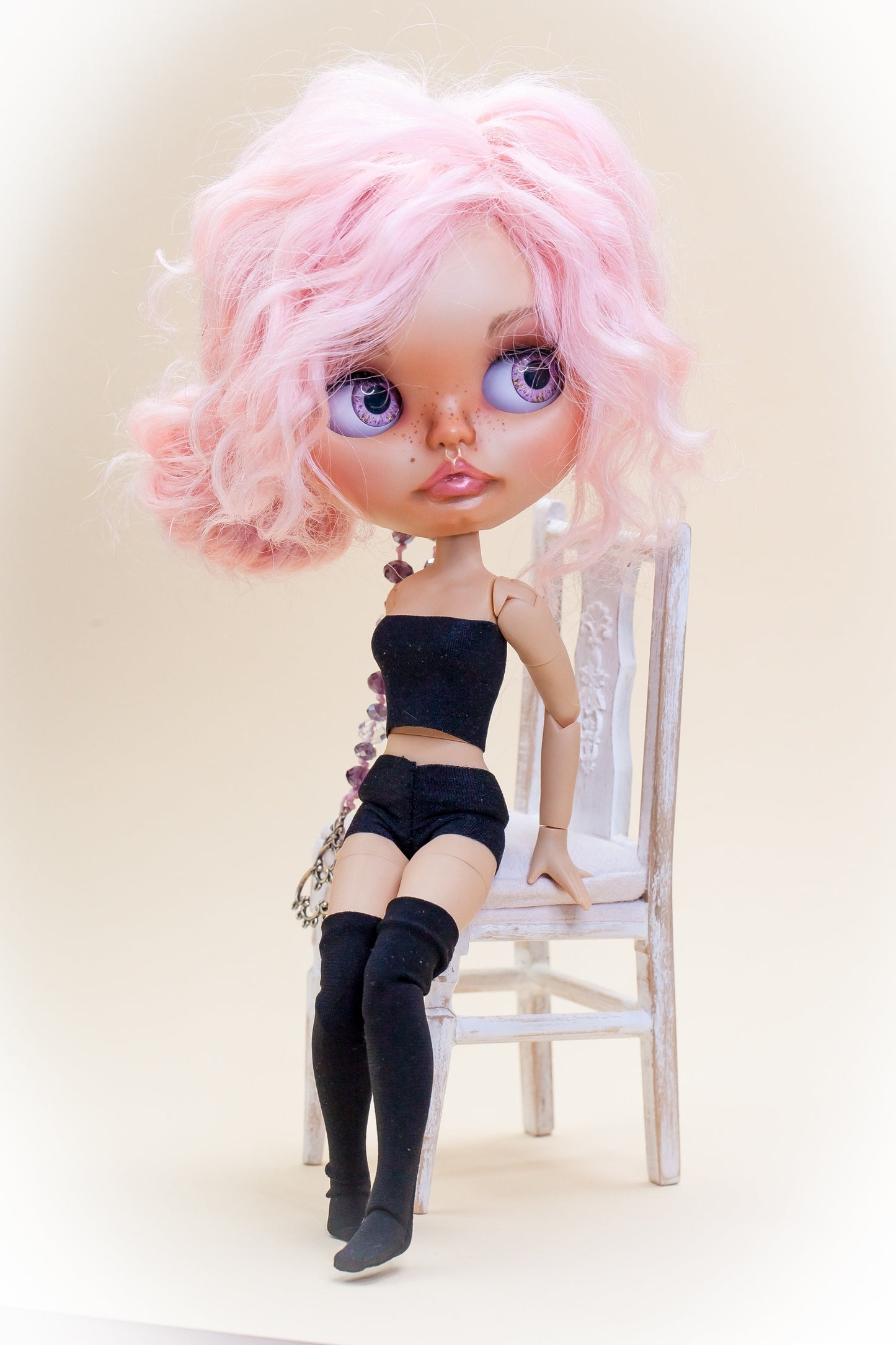 PDF Digital Pattern stockings, panties &amp; top underwear for Blythe doll. YouTube VIDEO.