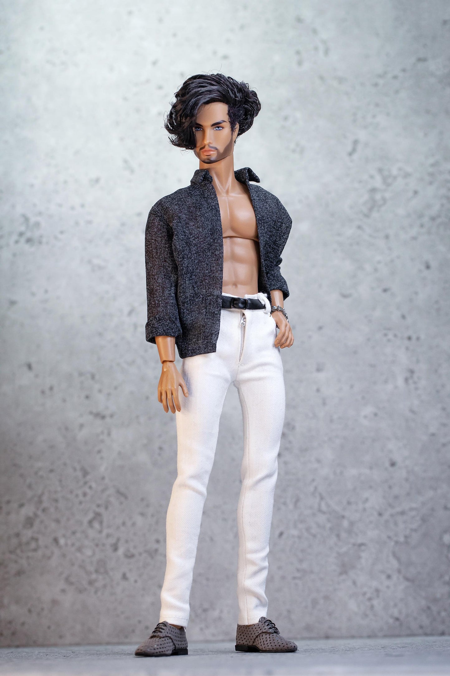 PDF Digital Pattern casual shirt for male FR HOMME Monarch doll Integrity toys.