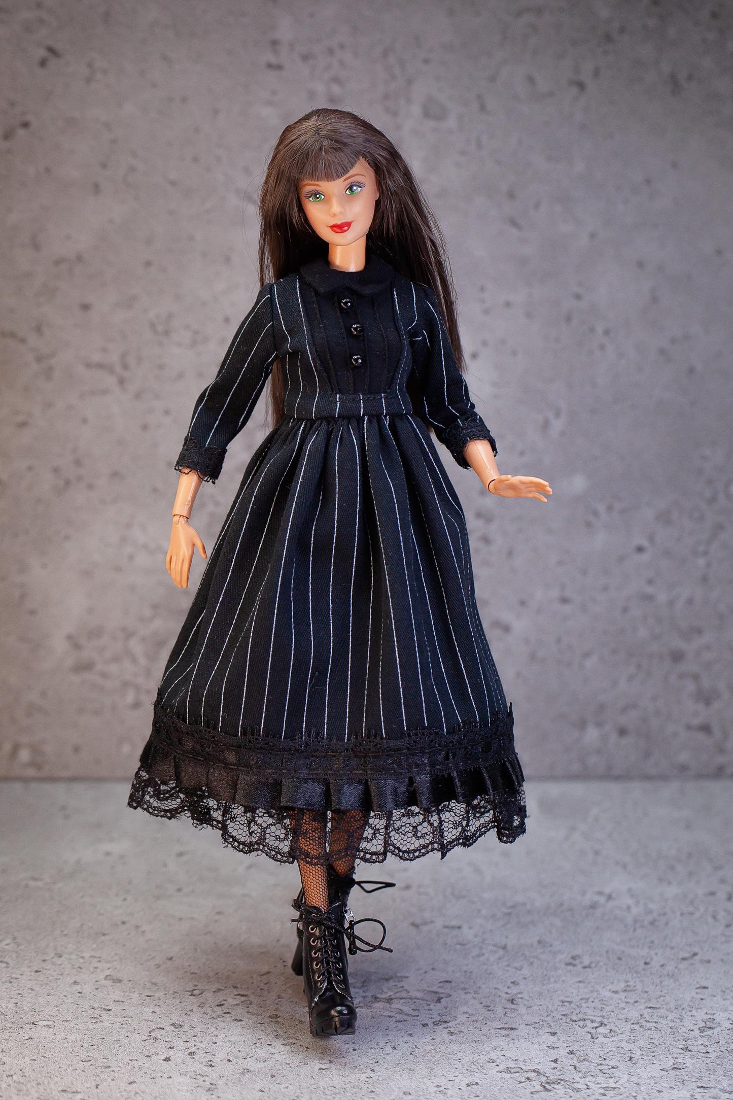 PDF Digital Pattern victorian dress for BB and Blythe dolls. Tik Tok Youtube VIDEO.