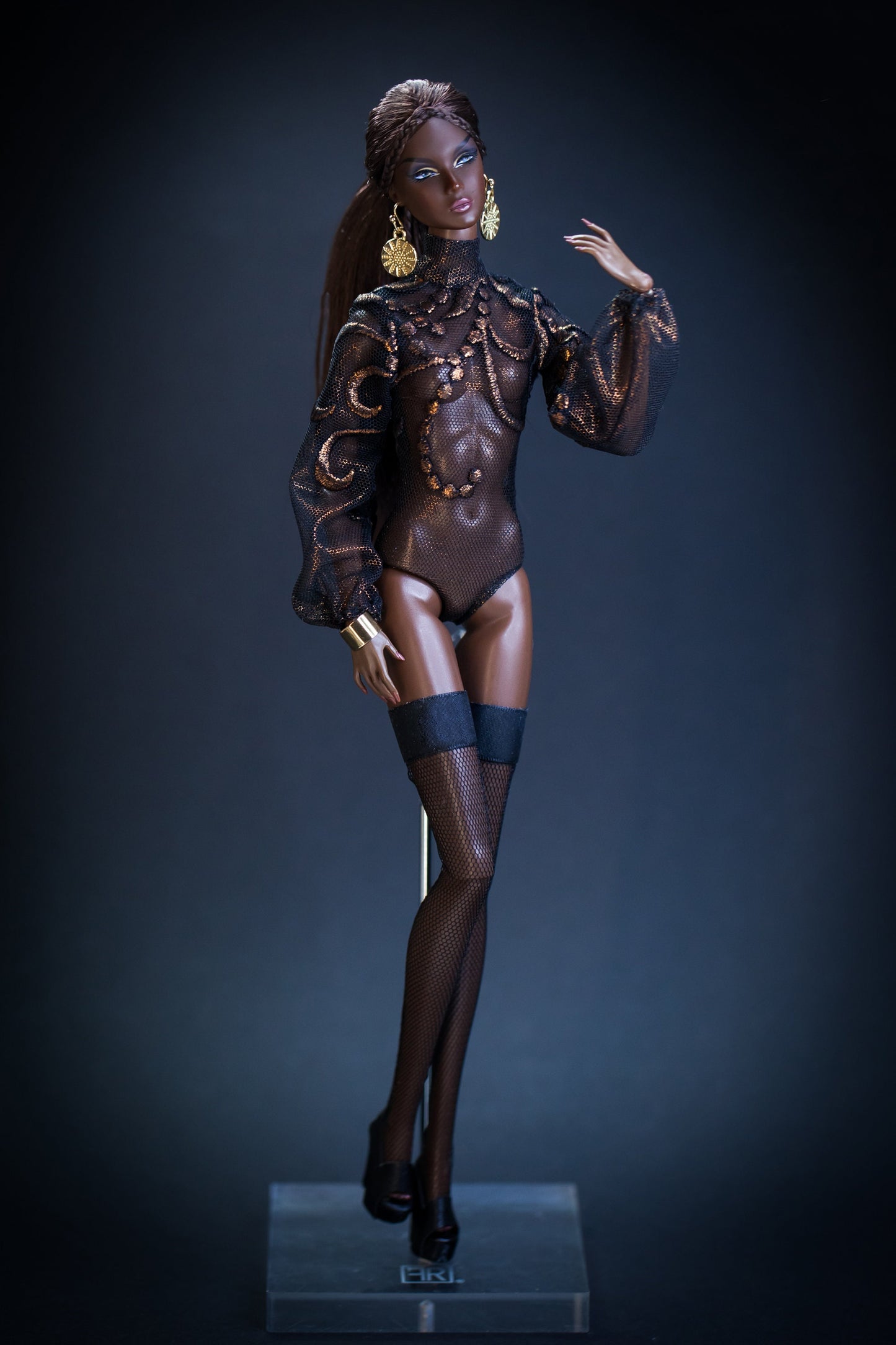 Body Miniskirt Shoes Black for Integrity Toys Poppy Parker Fashion Royalty Nu Face