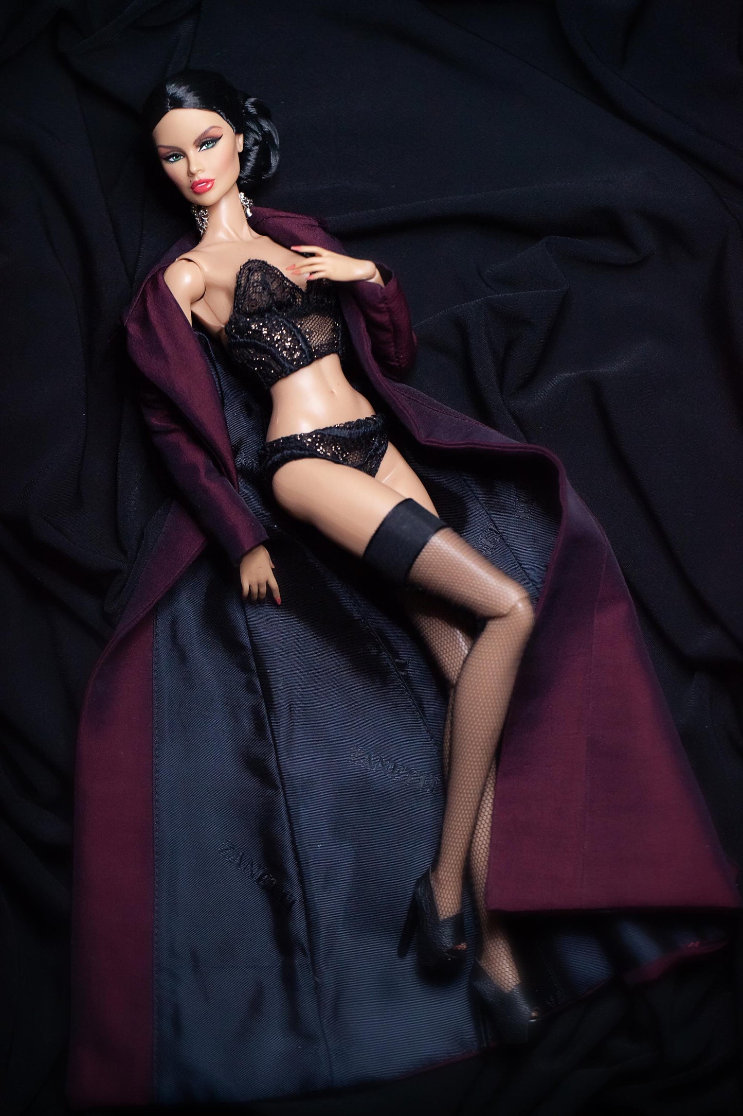 Underwear, panties, stockings and corset for Integrity Toys Fashion Royalty Nu Face Dolls