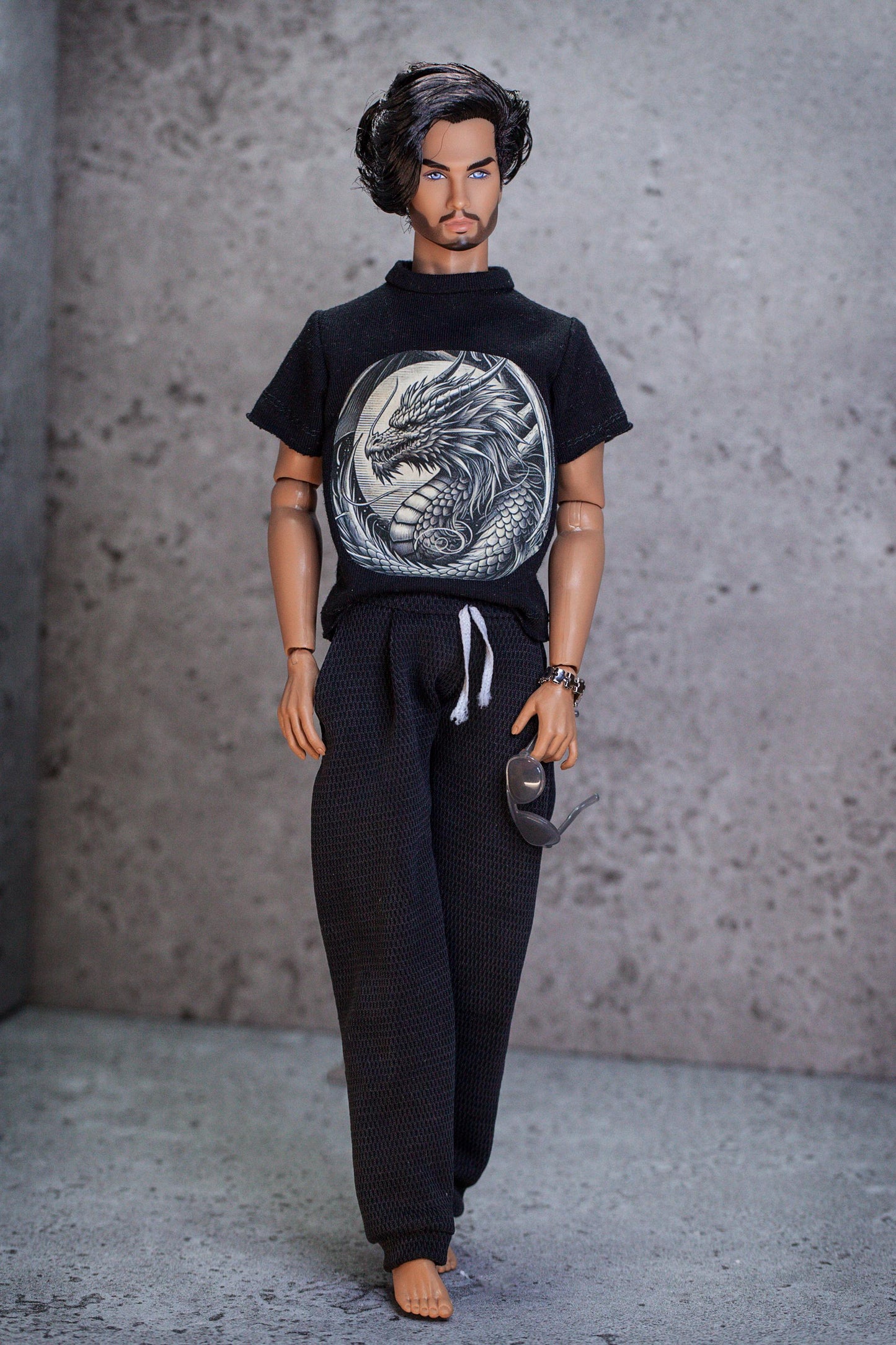 PDF Digital Pattern casual trousers for male FR HOMME dolls Integrity toys. Video tutorial.