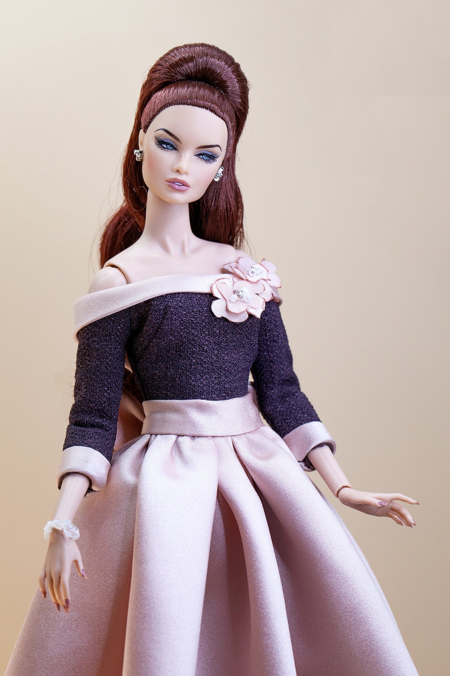 Ball gown for Integrity toys Fashion Royalty Nu Face Poppy Parker 12 inch fashion dolls.