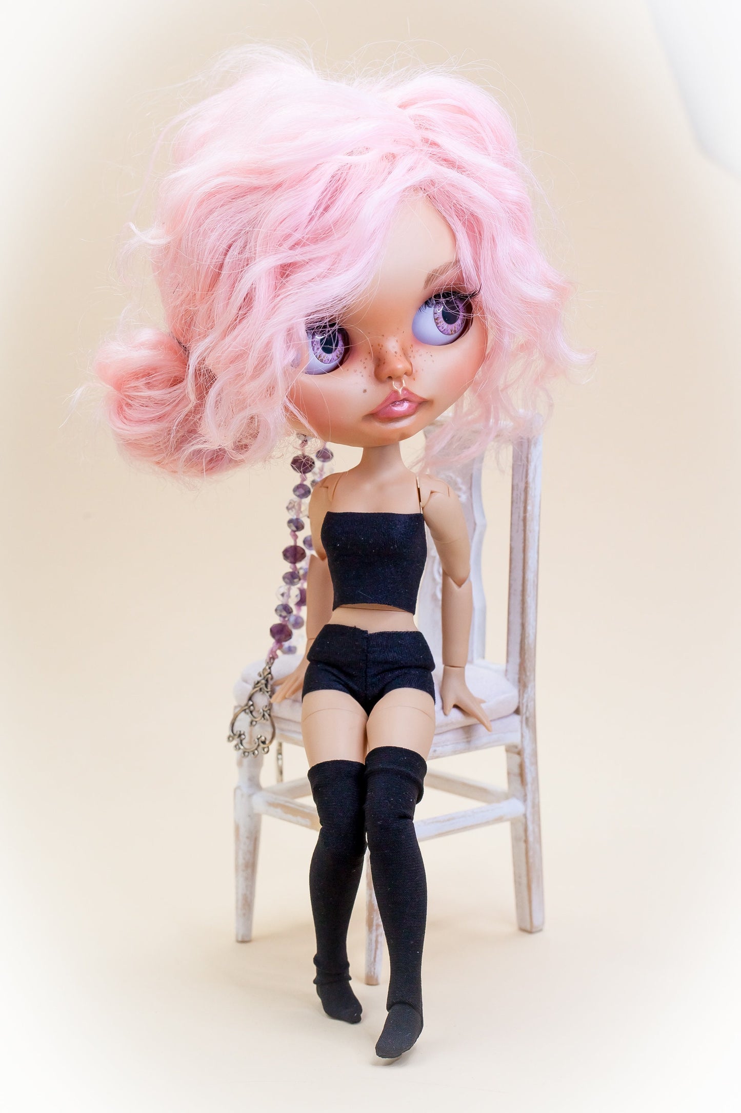 PDF Digital Pattern stockings, panties &amp; top underwear for Blythe doll. YouTube VIDEO.