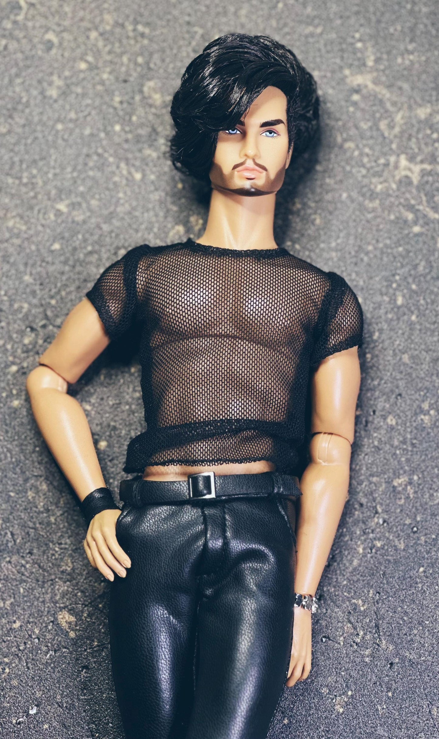 PDF Digital Pattern longsleeve shirt + t-shirt for male FR HOMME Monarch doll Integrity toys.