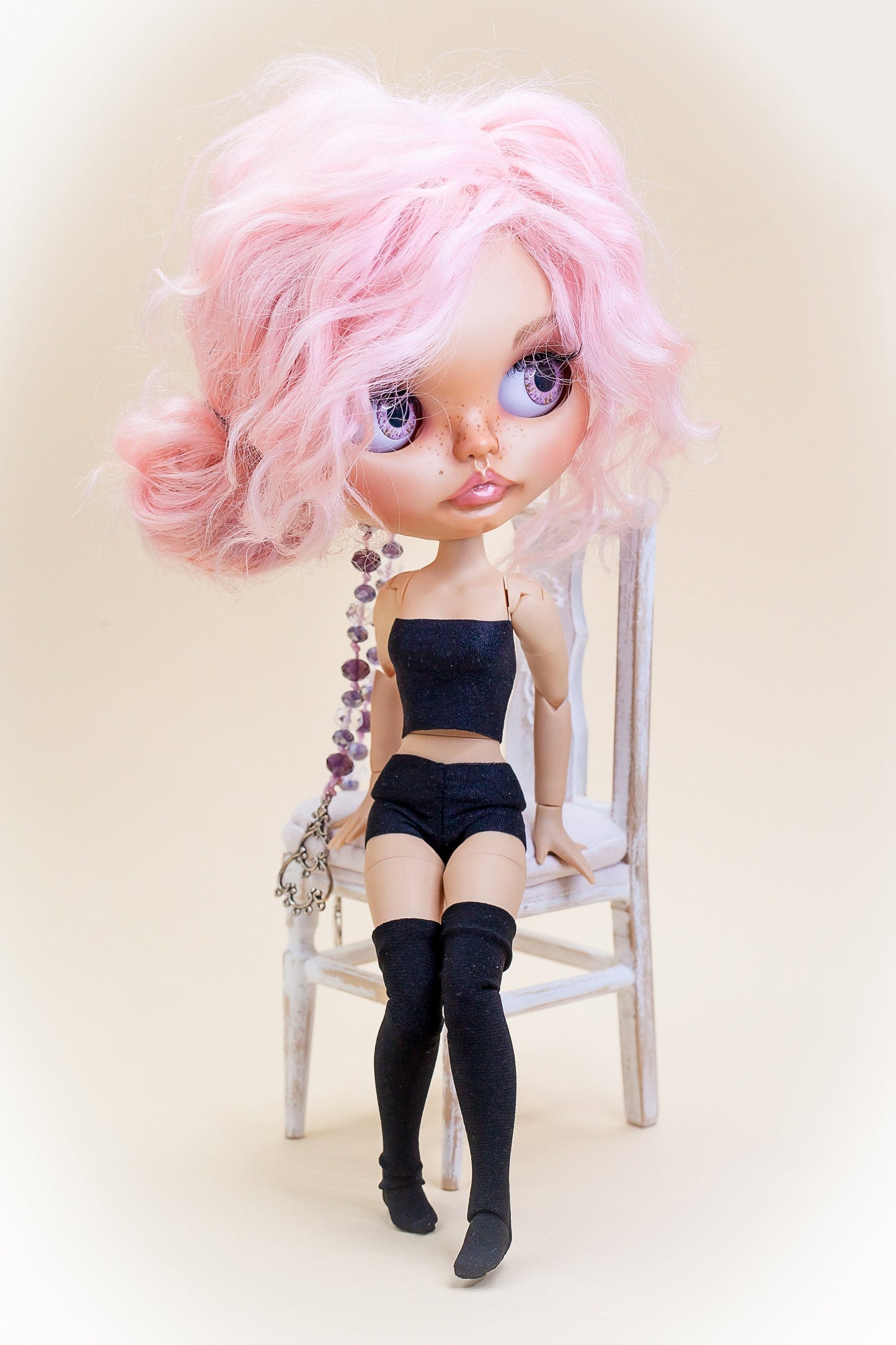 PDF Digital Pattern stockings, panties &amp; top underwear for Blythe doll. YouTube VIDEO.