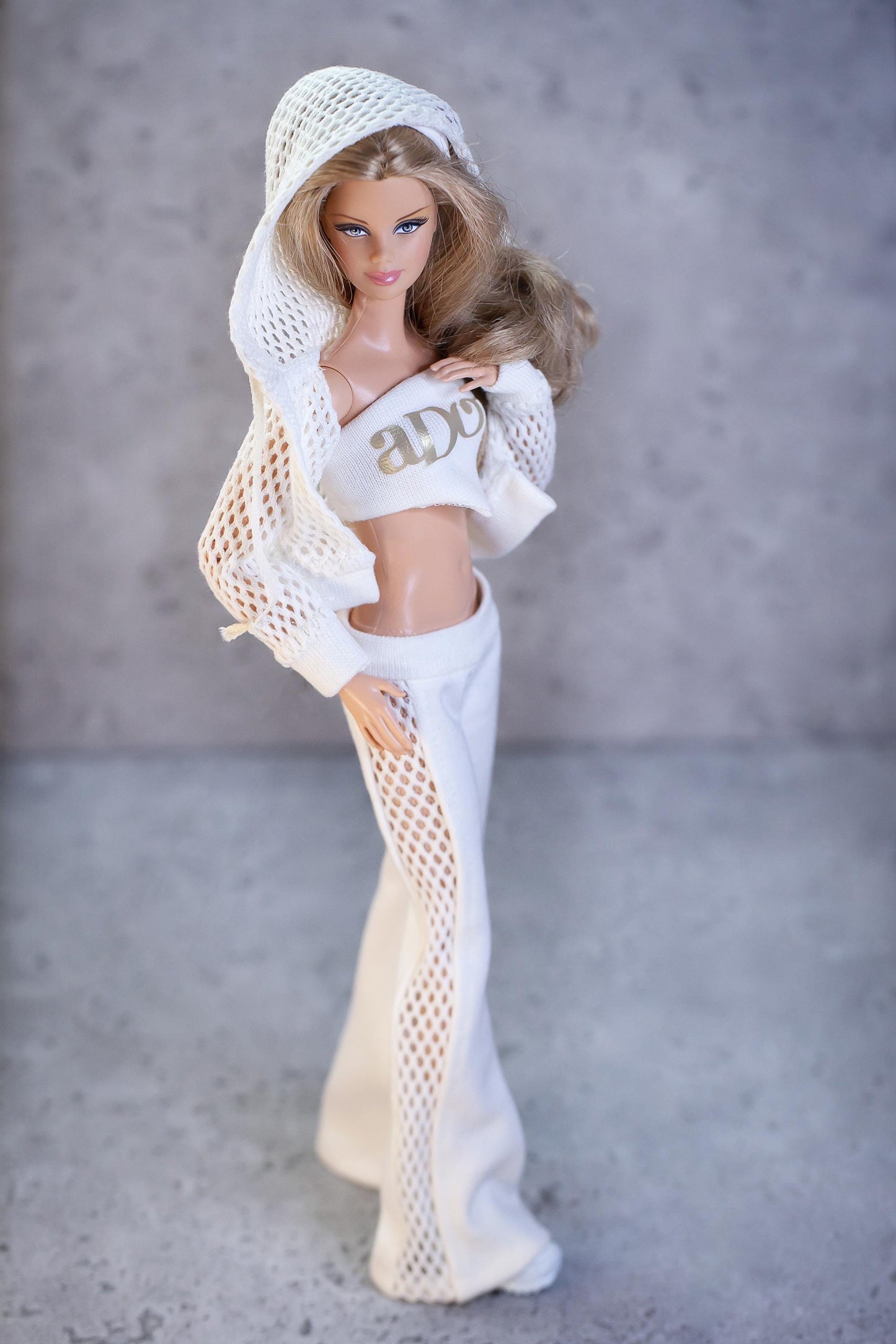 PDF Digital Pattern jogging suit, sweatshirt, trousers for BB MTM dolls. Video tutorial.