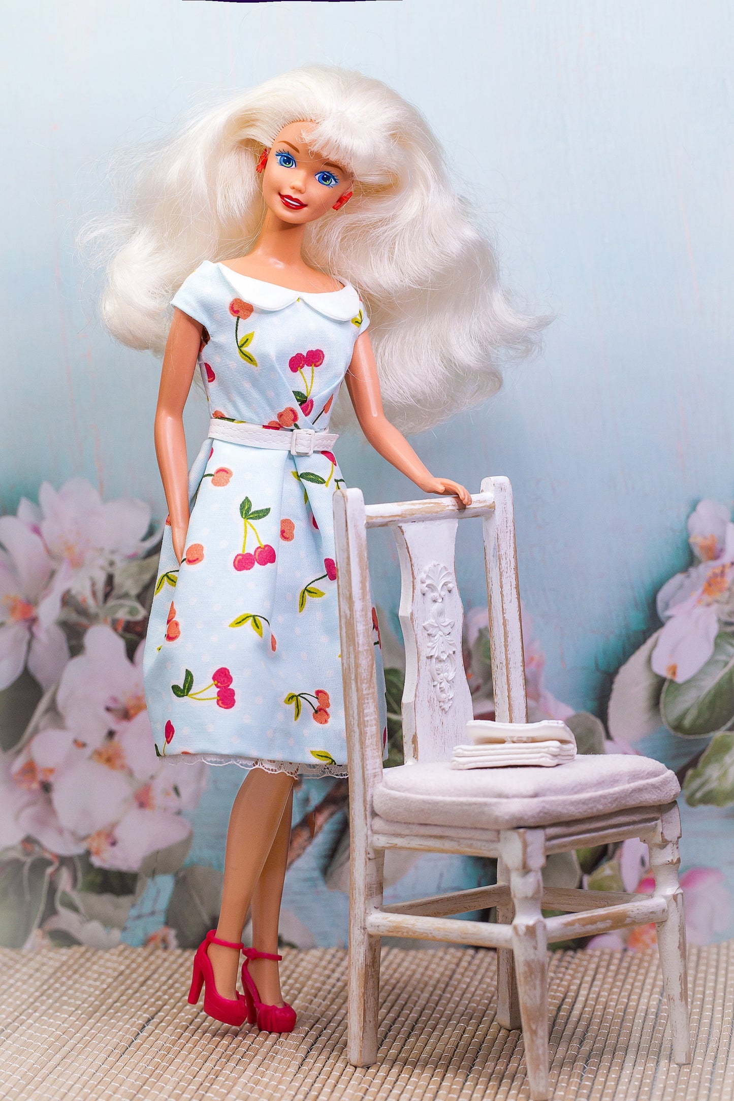 PDF Digital Pattern Romantic dress for BB doll + video tutorial