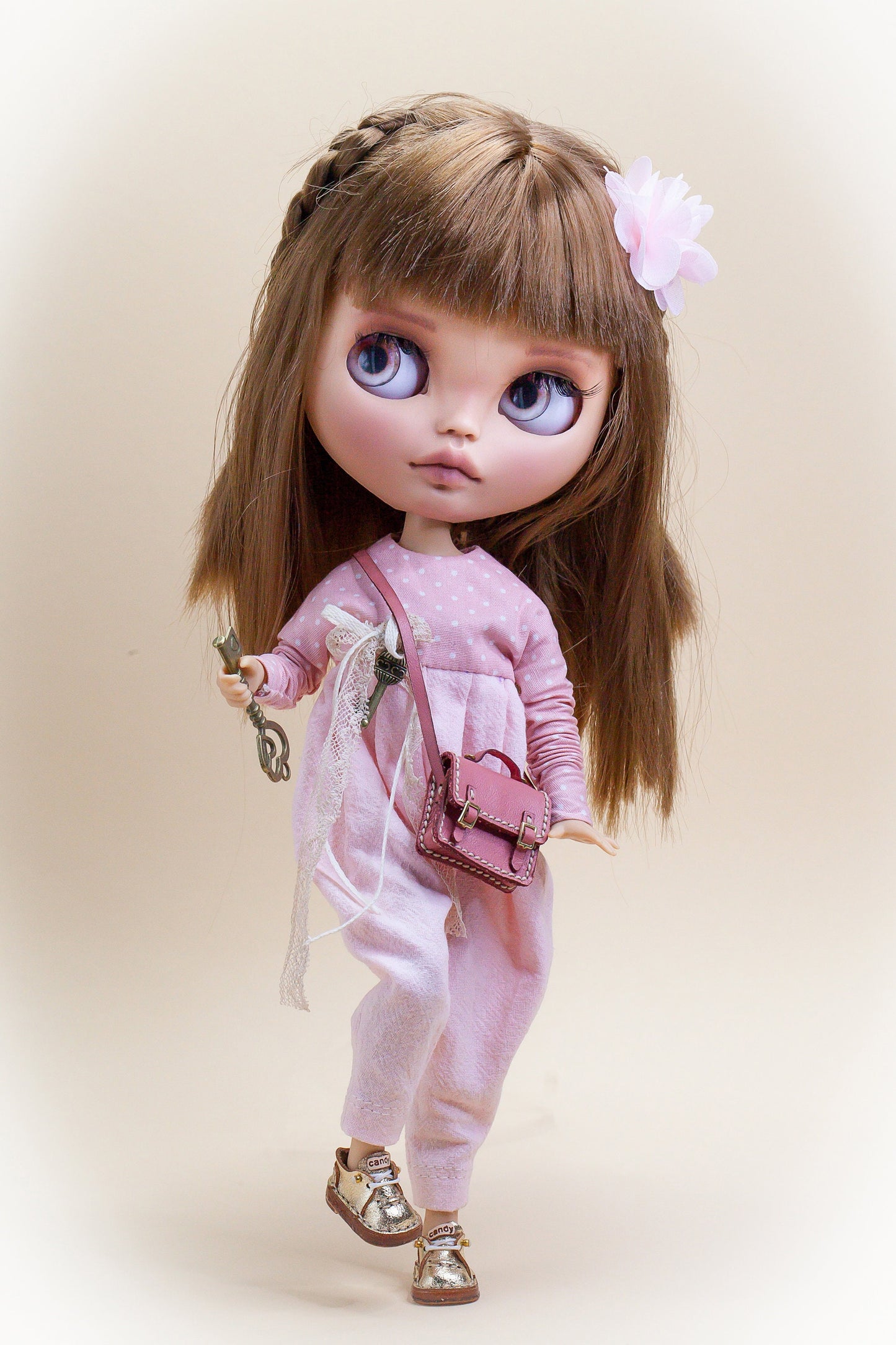 PDF Digital Pattern Overall Jumpsuit for Blythe 1:6 doll. YouTube VIDEO.