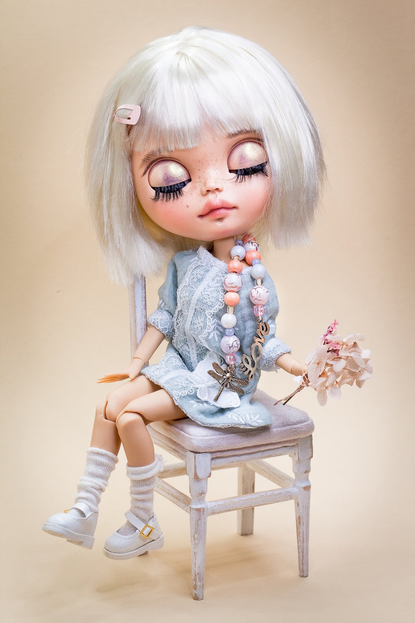 PDF Digital Pattern Mullet dress for Blythe 1:6 doll. YouTube VIDEO.