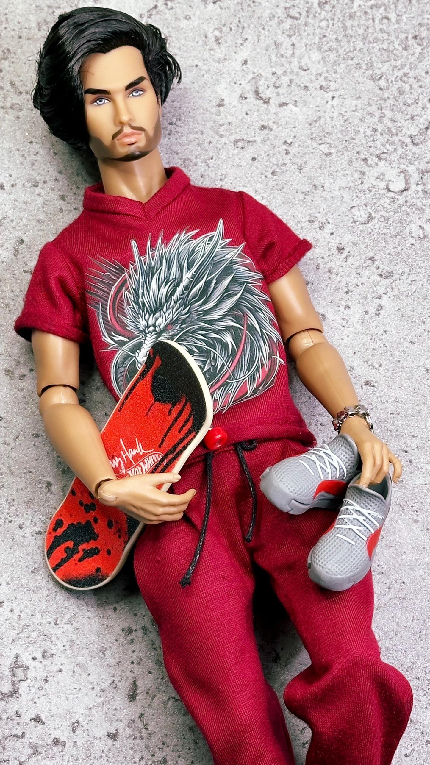 PDF Digital Pattern T-shirt for male FR HOMME dolls Integrity toys. Video tutorial.