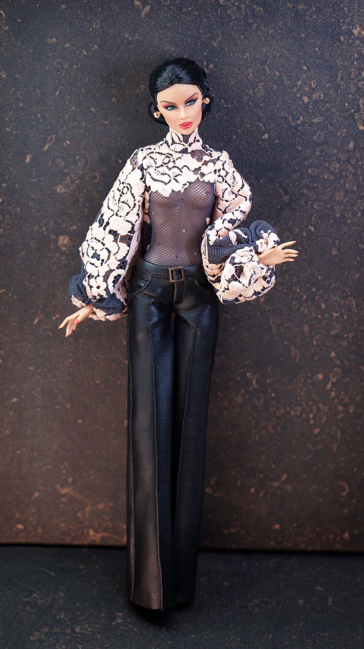 Body blouse and pants for Integrity Toys Poppy Parker Fashion Royalty Nu Face Dolls