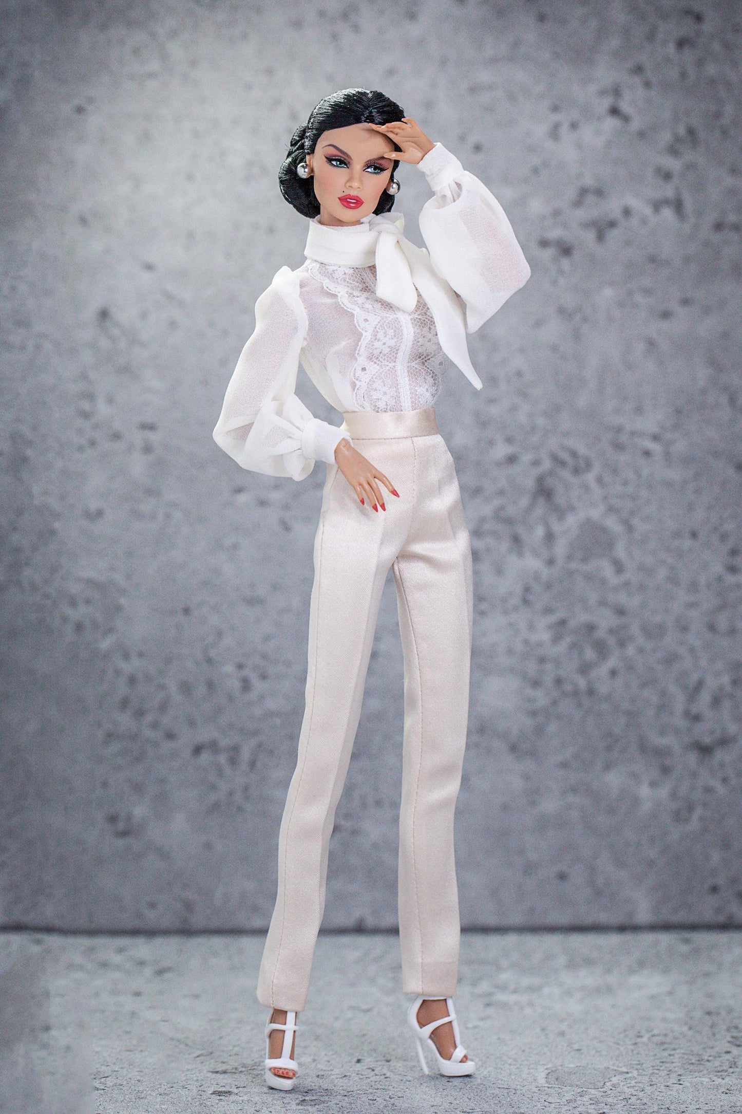 Body blouse and pants for Integrity Toys Poppy Parker Fashion Royalty Nu Face dolls