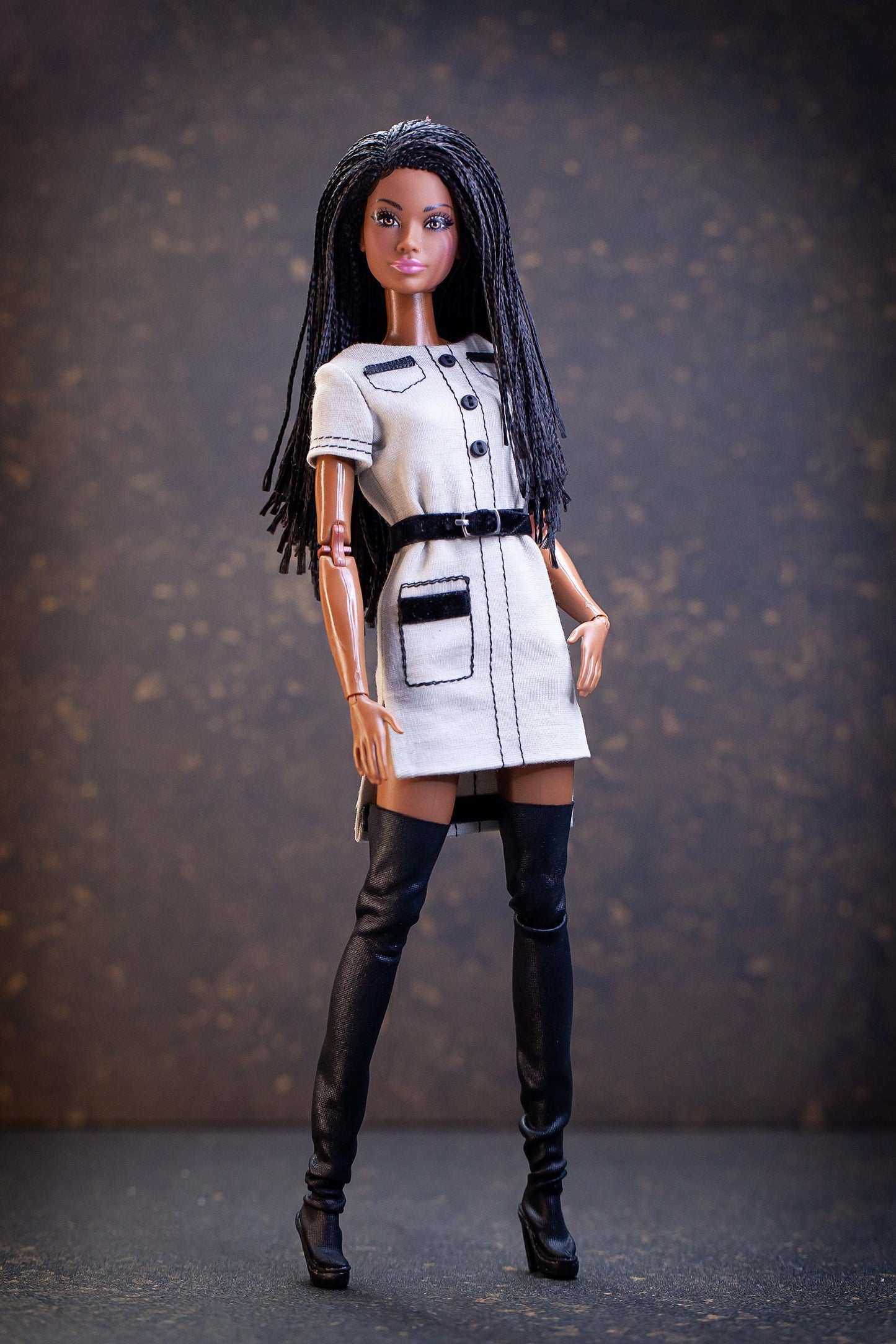 PDF Digital Pattern T-shirt +dress for BB &amp; Integrity toys dolls. VIDEO tutorial.