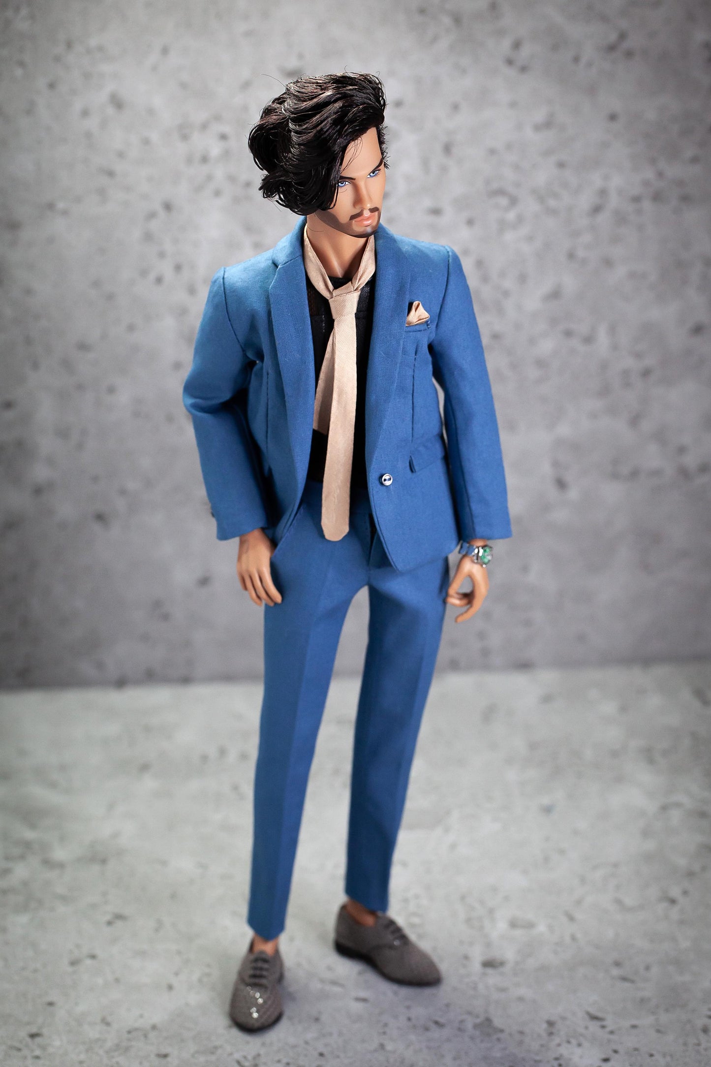 PDF Digital Pattern slim fit trousers +chino pants for male FR HOMME Monarch doll Integrity toys.