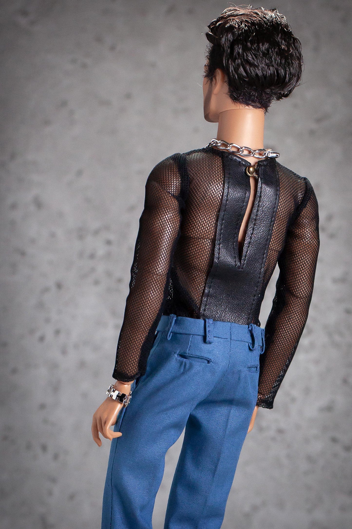 PDF Digital Pattern slim fit trousers +chino pants for male FR HOMME Monarch doll Integrity toys.