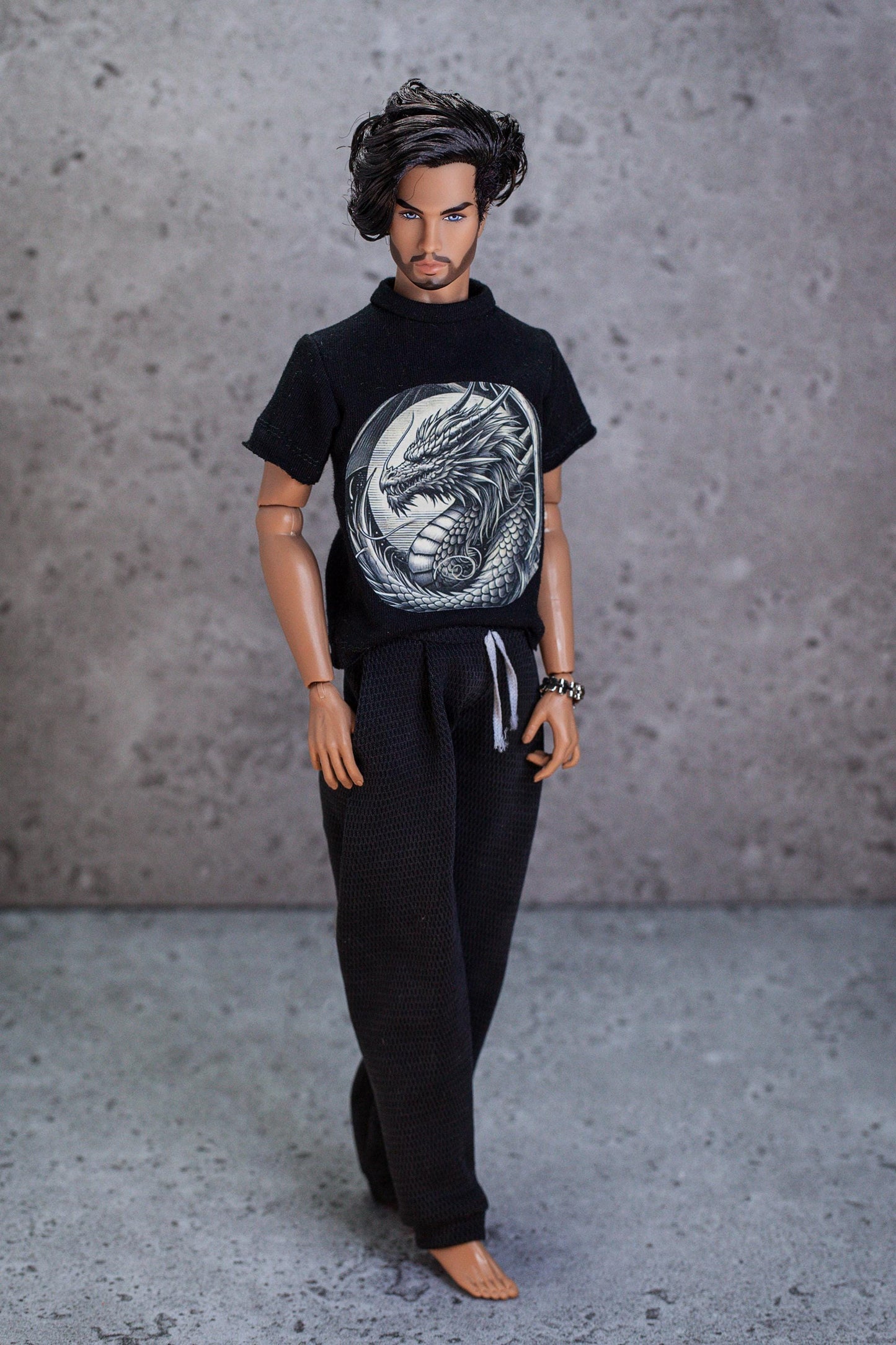 PDF Digital Pattern casual trousers for male FR HOMME dolls Integrity toys. Video tutorial.