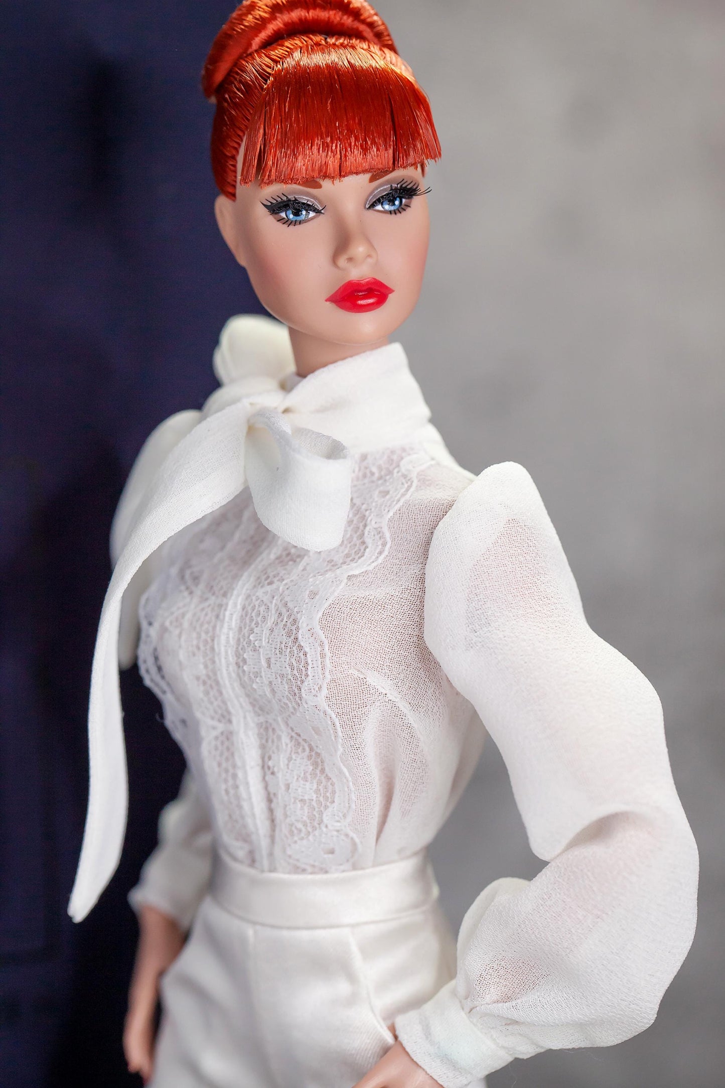 PDF Digital Pattern body blouse for Poppy Parker dolls Integrity toys +video tutorial