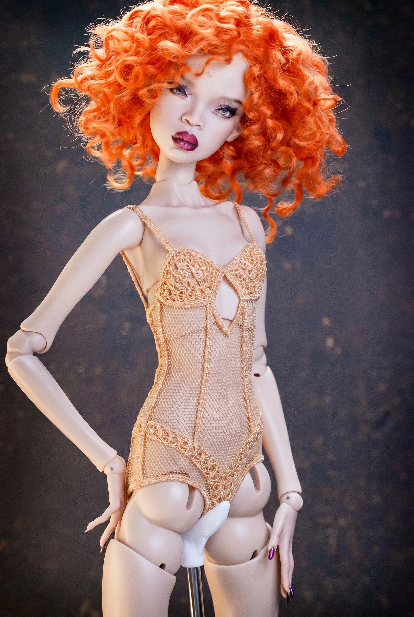 Edle Dessous für Popovy Sisters BJD Puppen. Body Lingerie