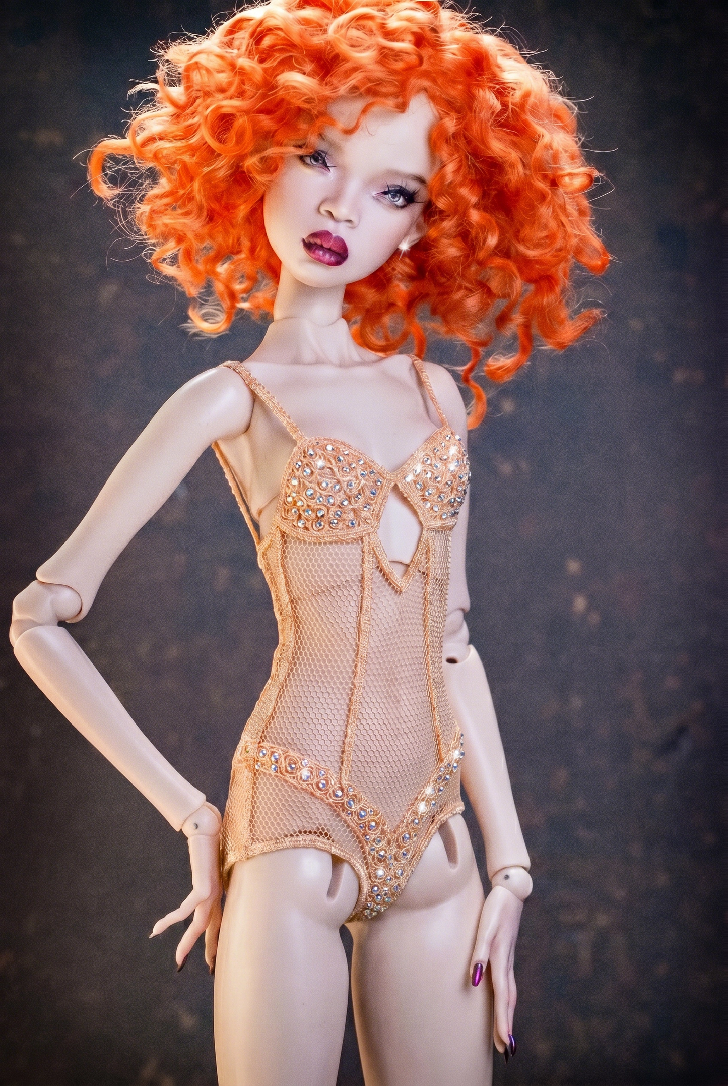 Edle Dessous für Popovy Sisters BJD Puppen. Body Lingerie