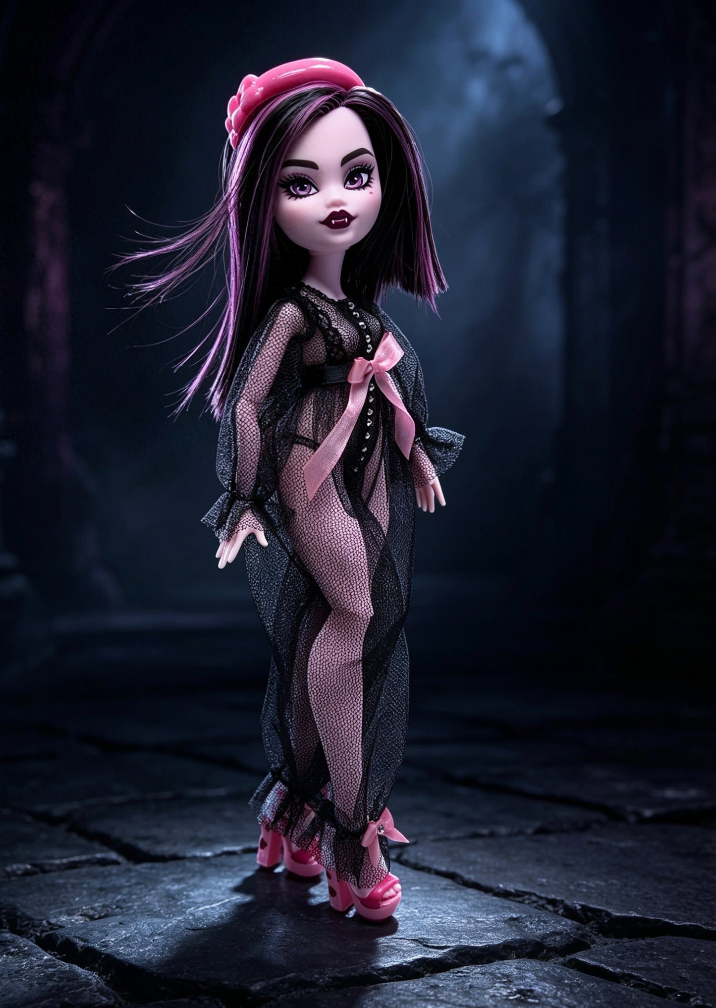 PDF Digital Pattern Jumpsuit overall for monster MH G1 + G3 dolls + Video Tutorial