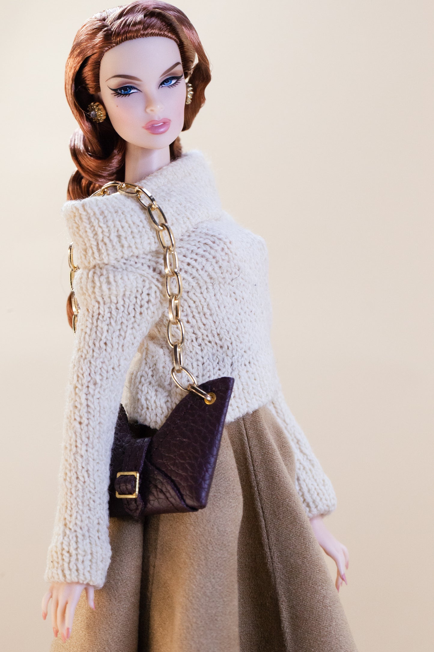 PDF Digital Pattern Melina flare skirt  Fashion Royalty, Nu Face, Poppy Parker, BBMTM dolls. + Video tutorial